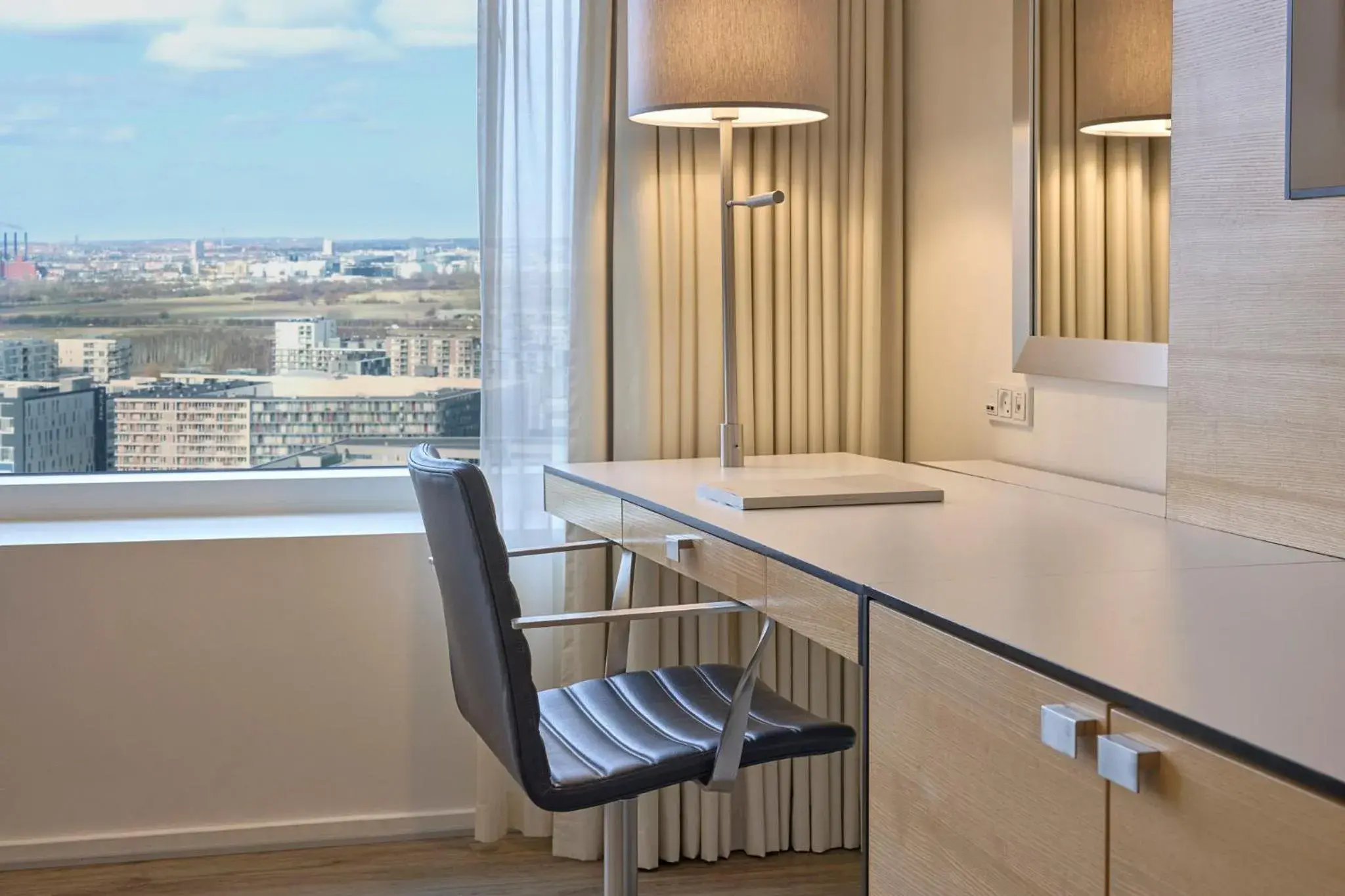 Standard King Room with City View - High Floor in Crowne Plaza Copenhagen Towers by IHG Standard King Room with City View - High Floor in Crowne Plaza Copenhagen Towers by IHG