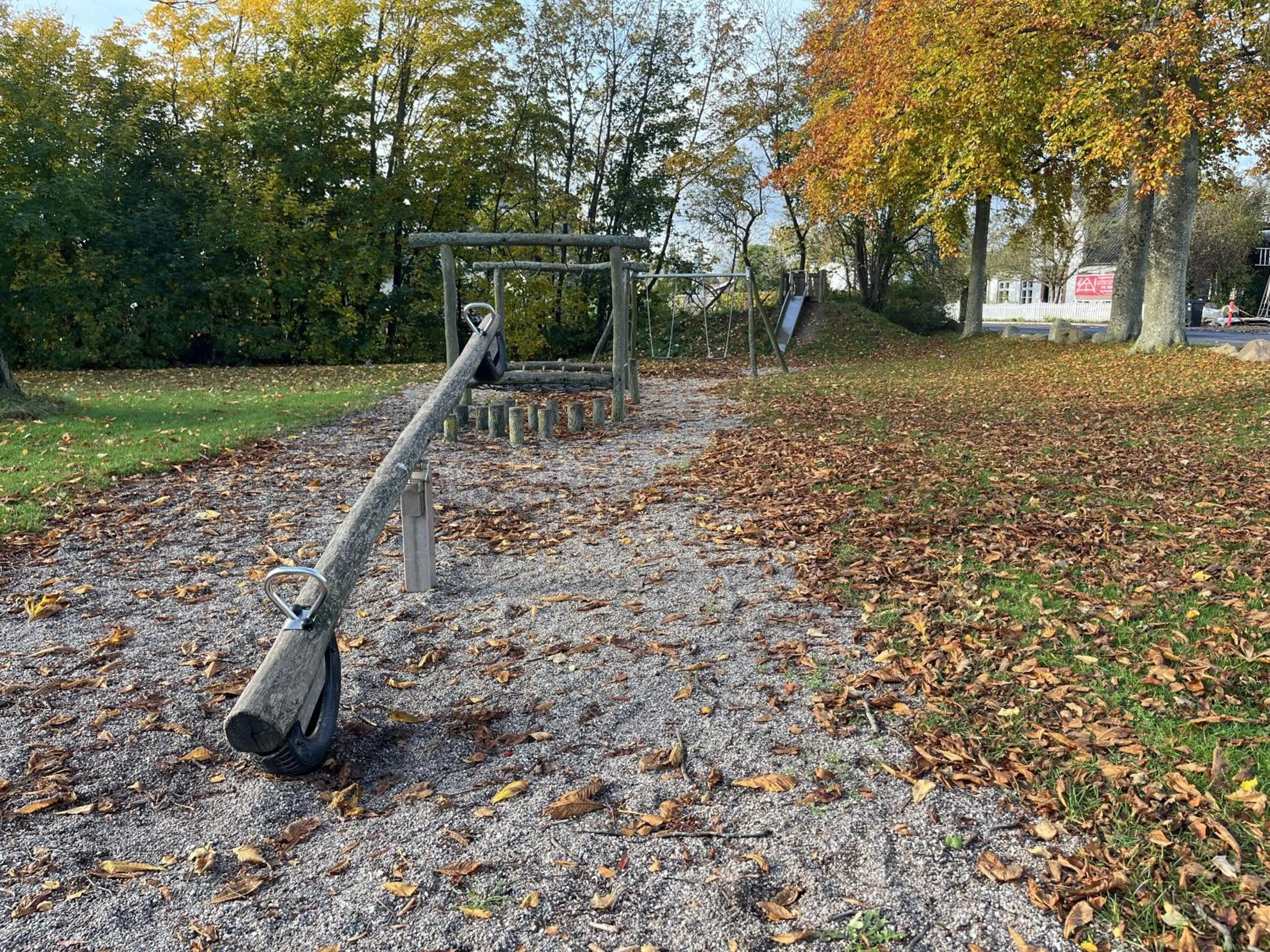 Children play ground in Rødvig Kro og Badehotel