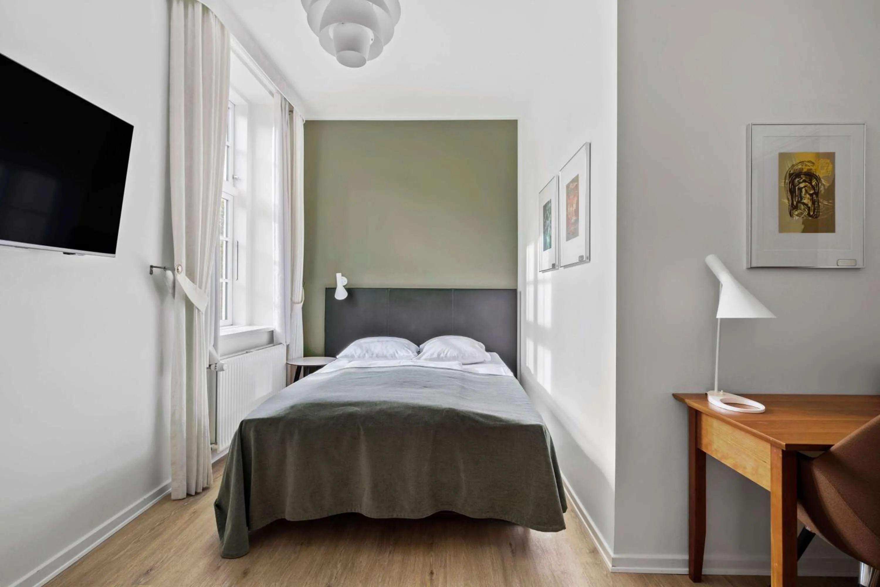 Bedroom, Bed in Gl Skovridergaard