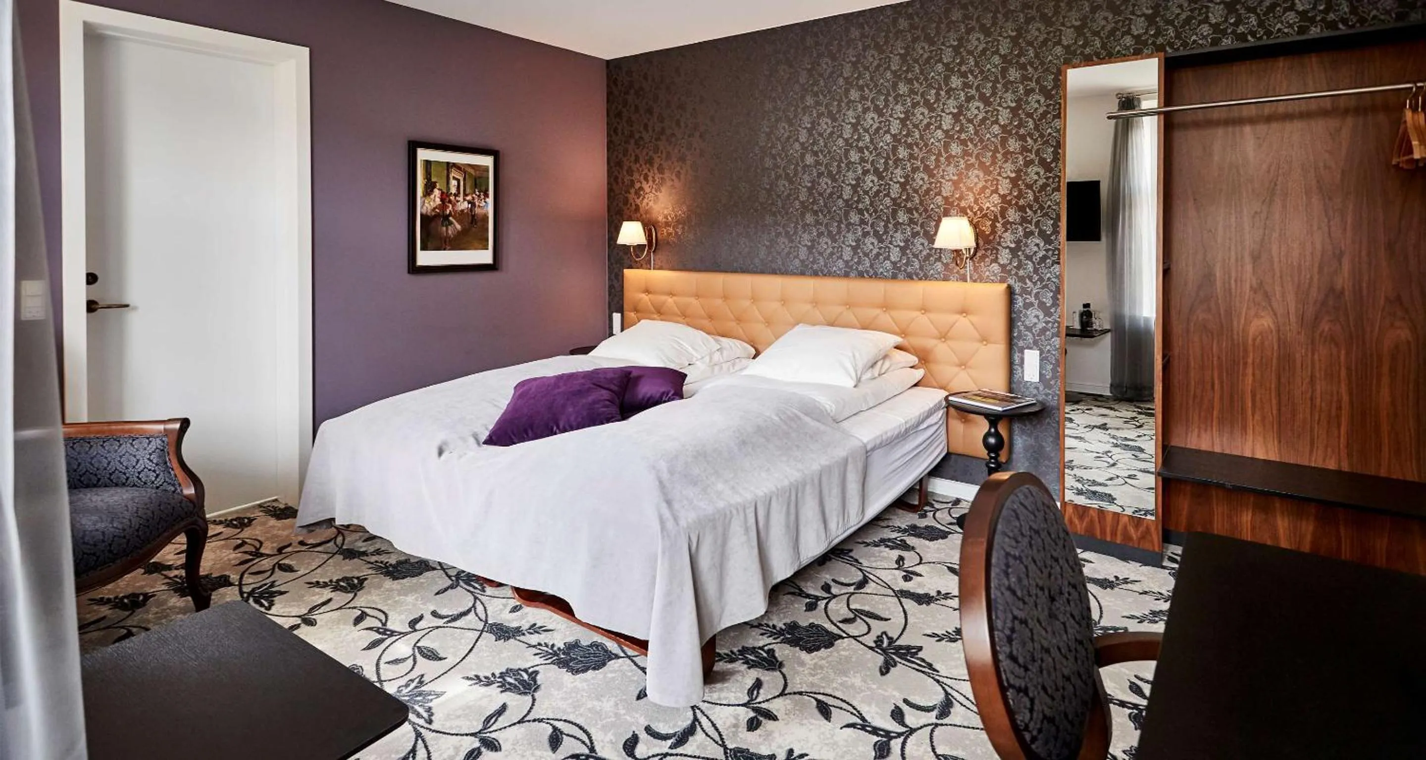 Photo of the whole room, Bed in Gl Skovridergaard