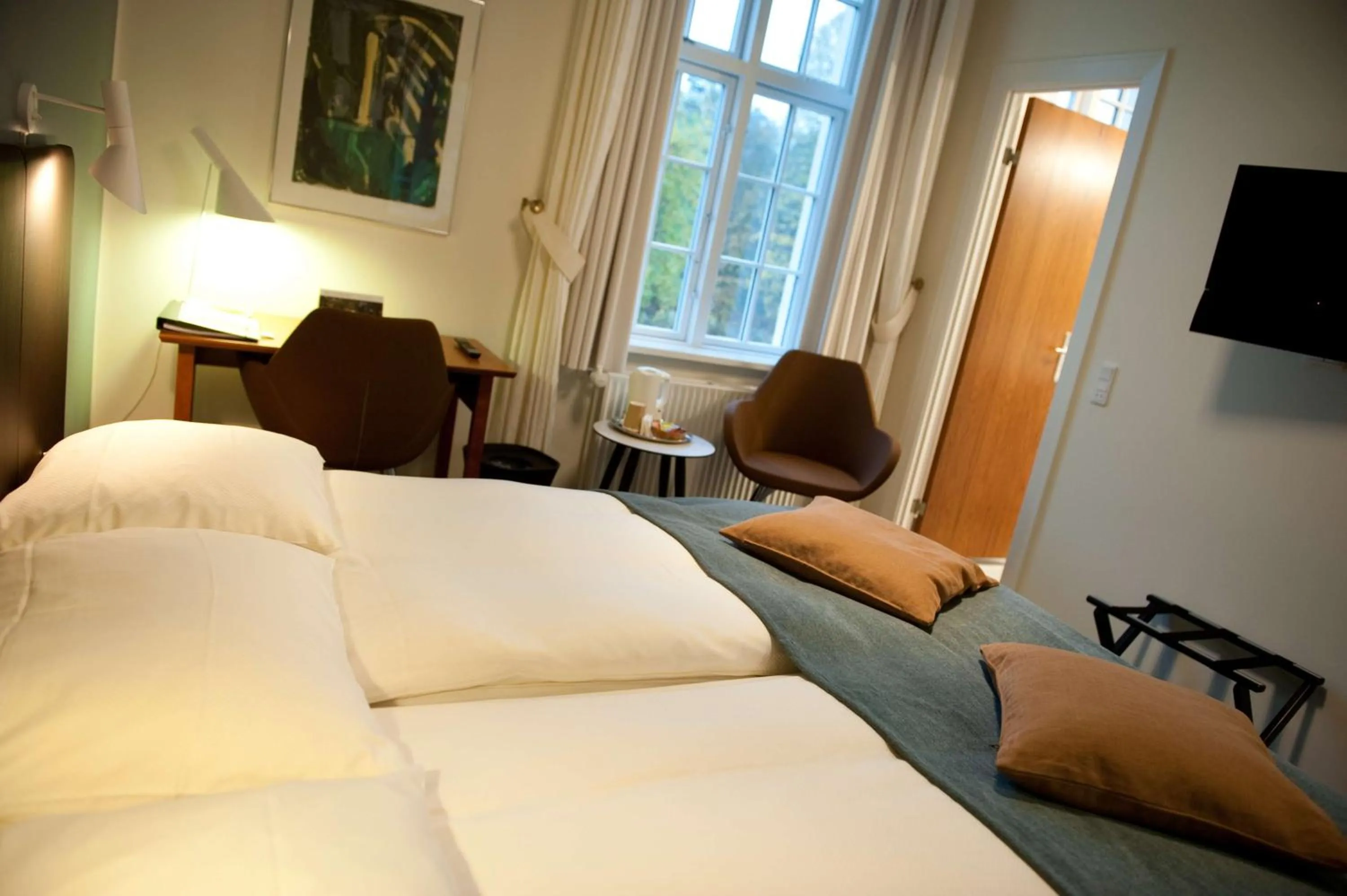 Photo of the whole room, Bed in Gl Skovridergaard