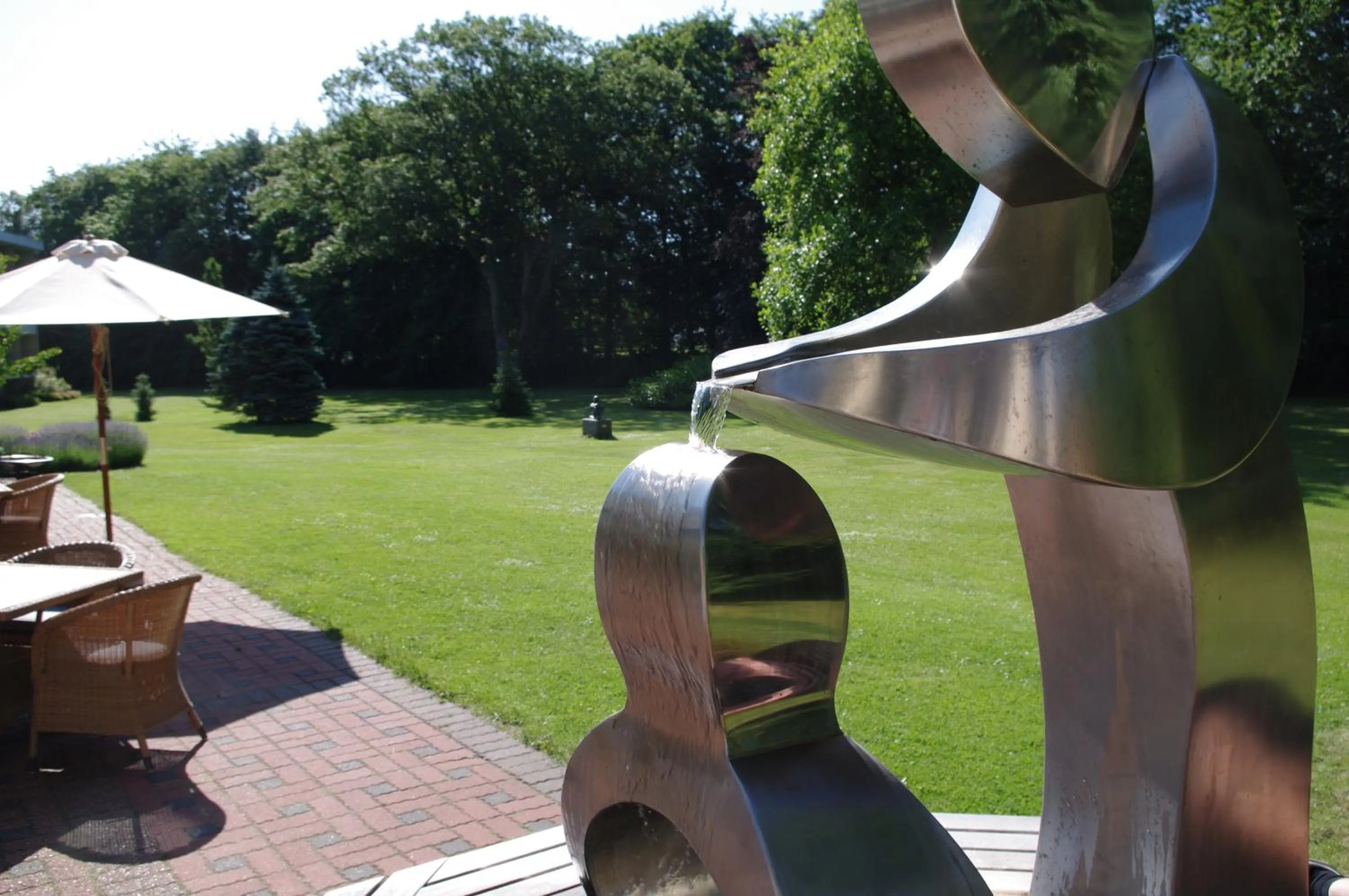 Garden in Gl Skovridergaard