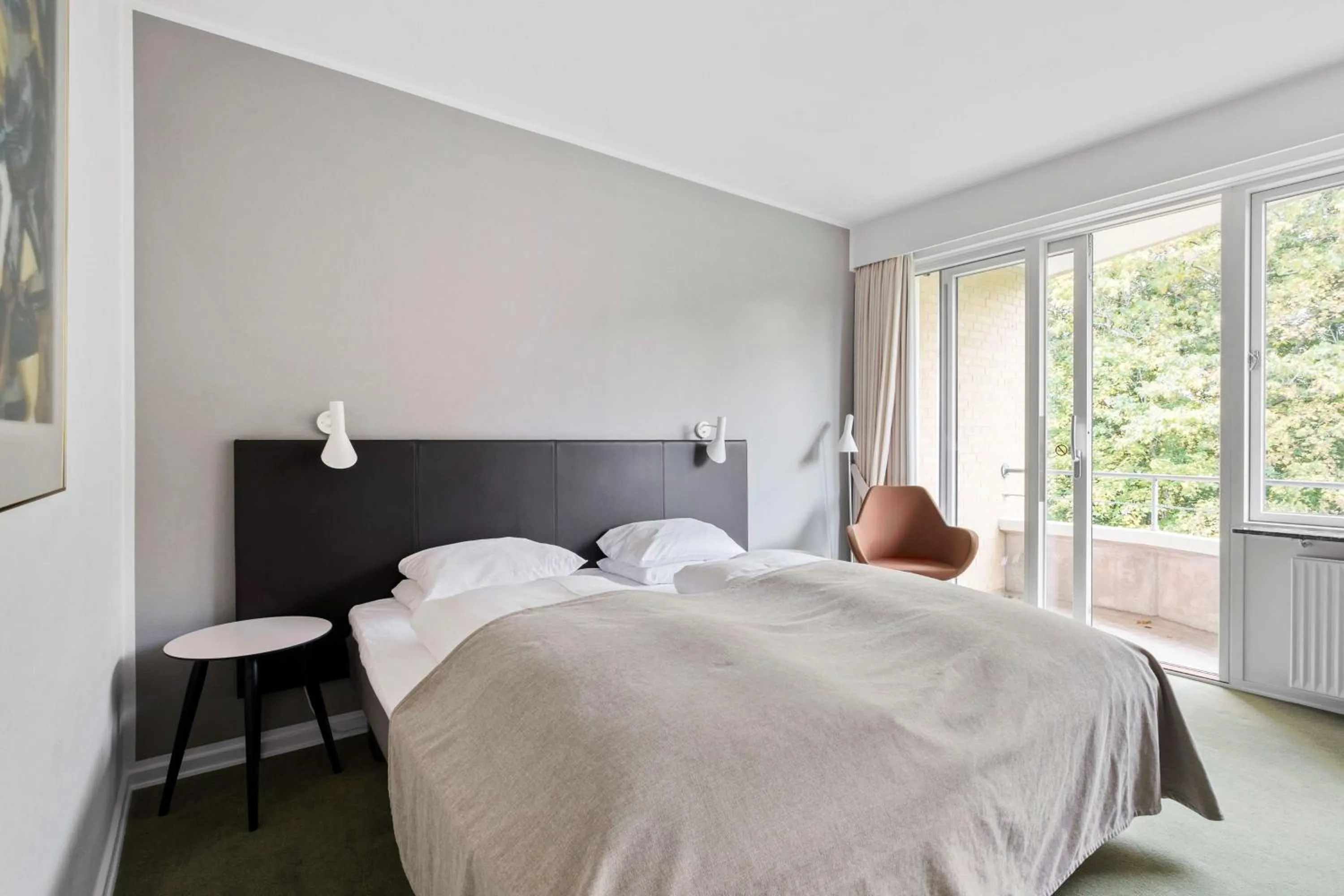 Bedroom, Bed in Gl Skovridergaard