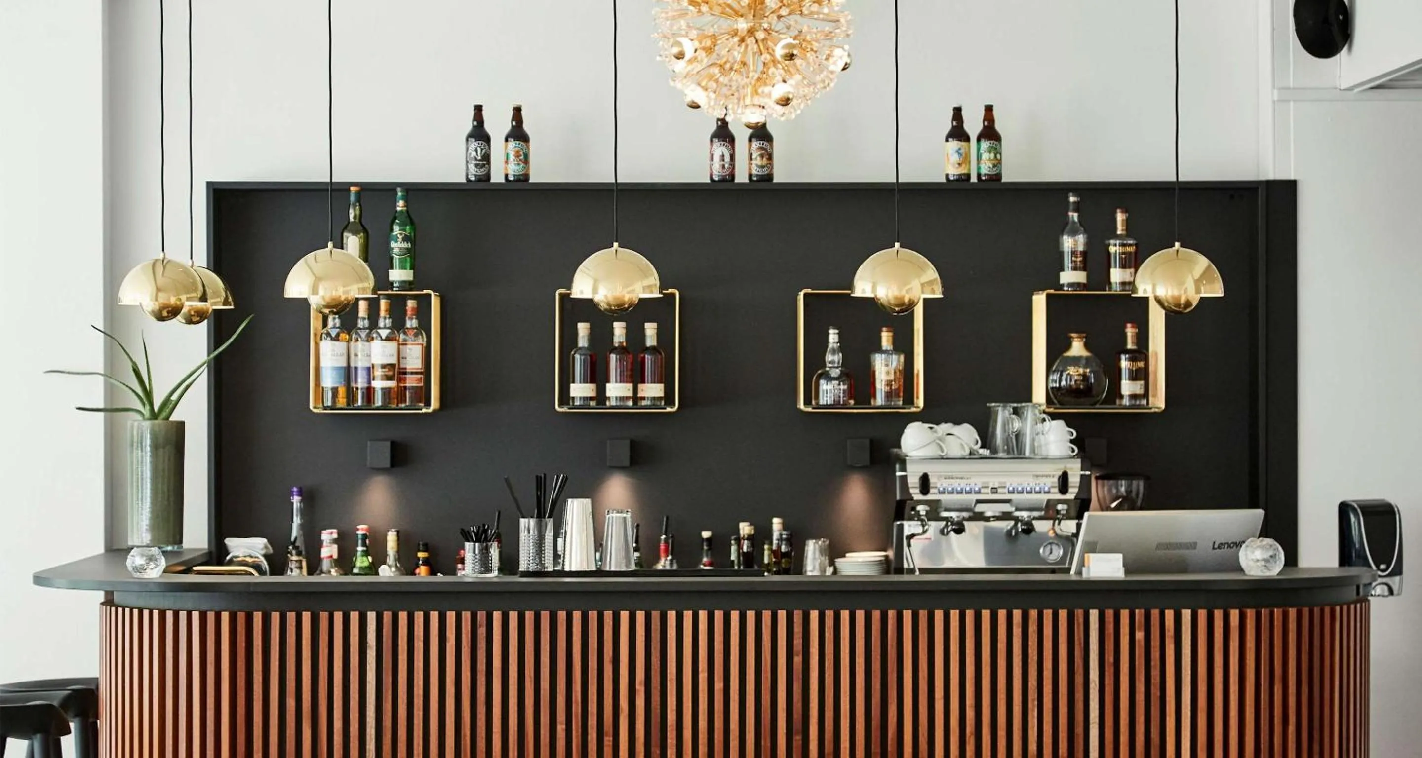 Lounge or bar in Gl Skovridergaard