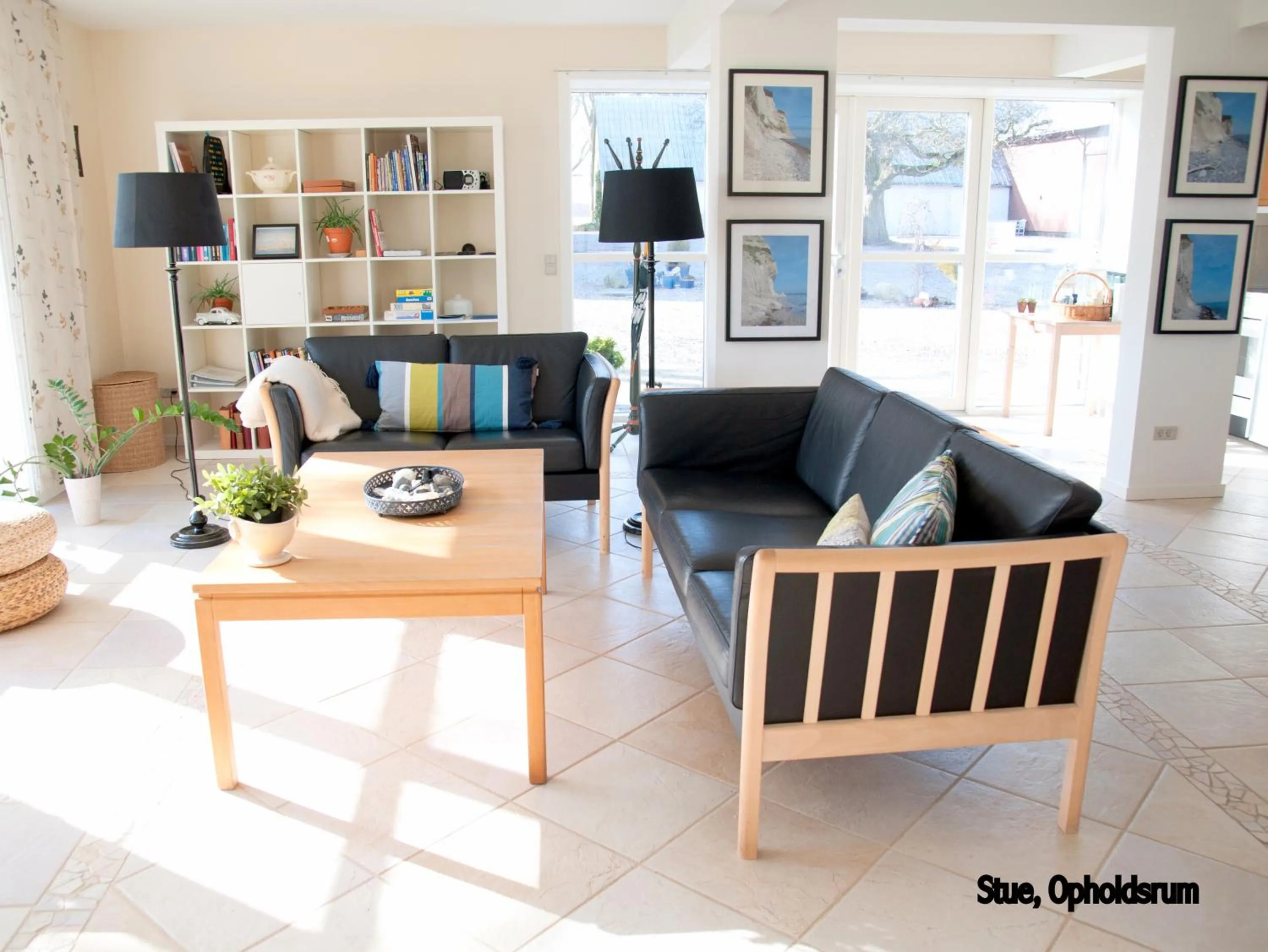 Living room in Tiendegaarden Møns Klint