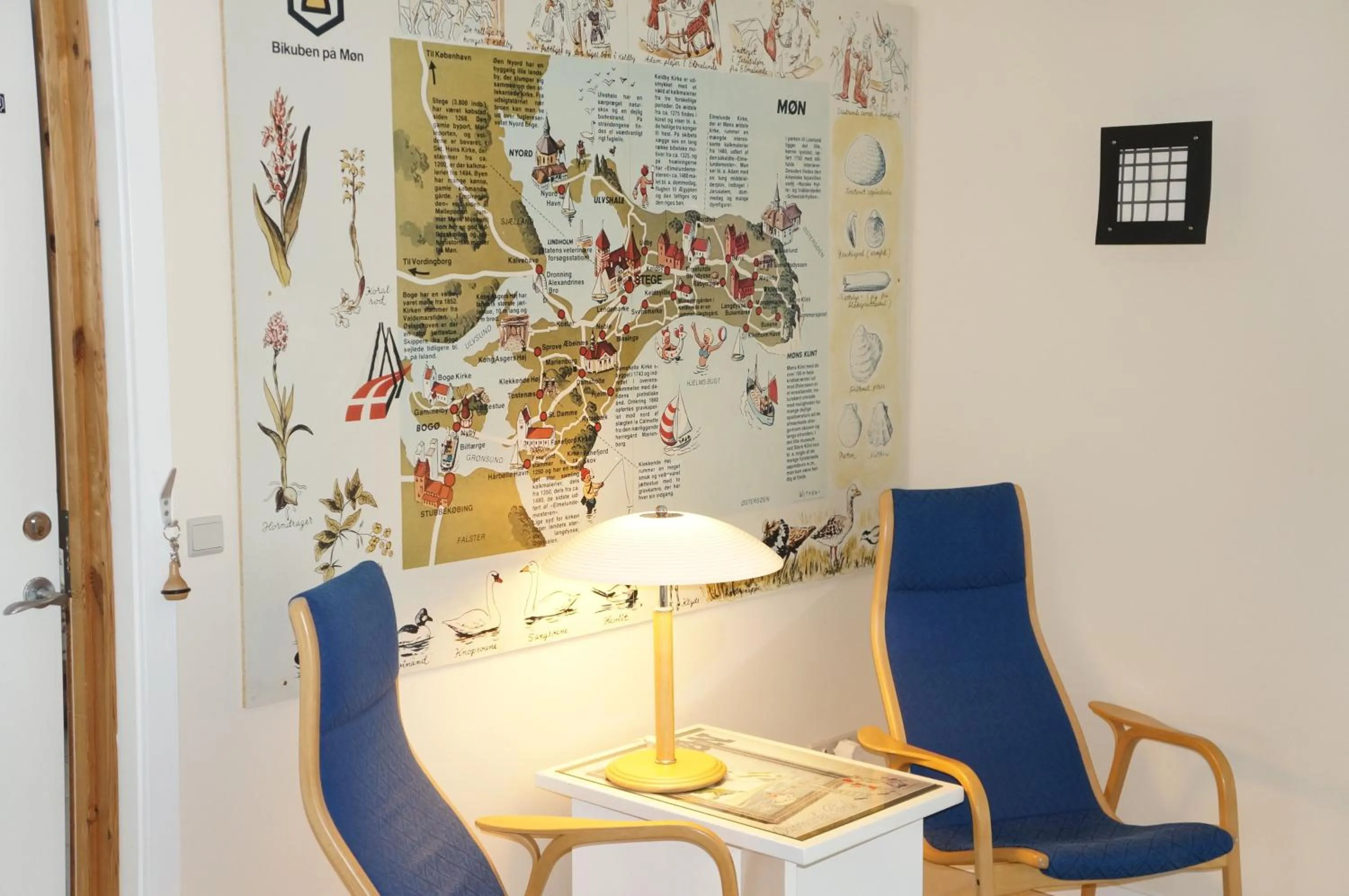 Lobby or reception in Tiendegaarden Møns Klint