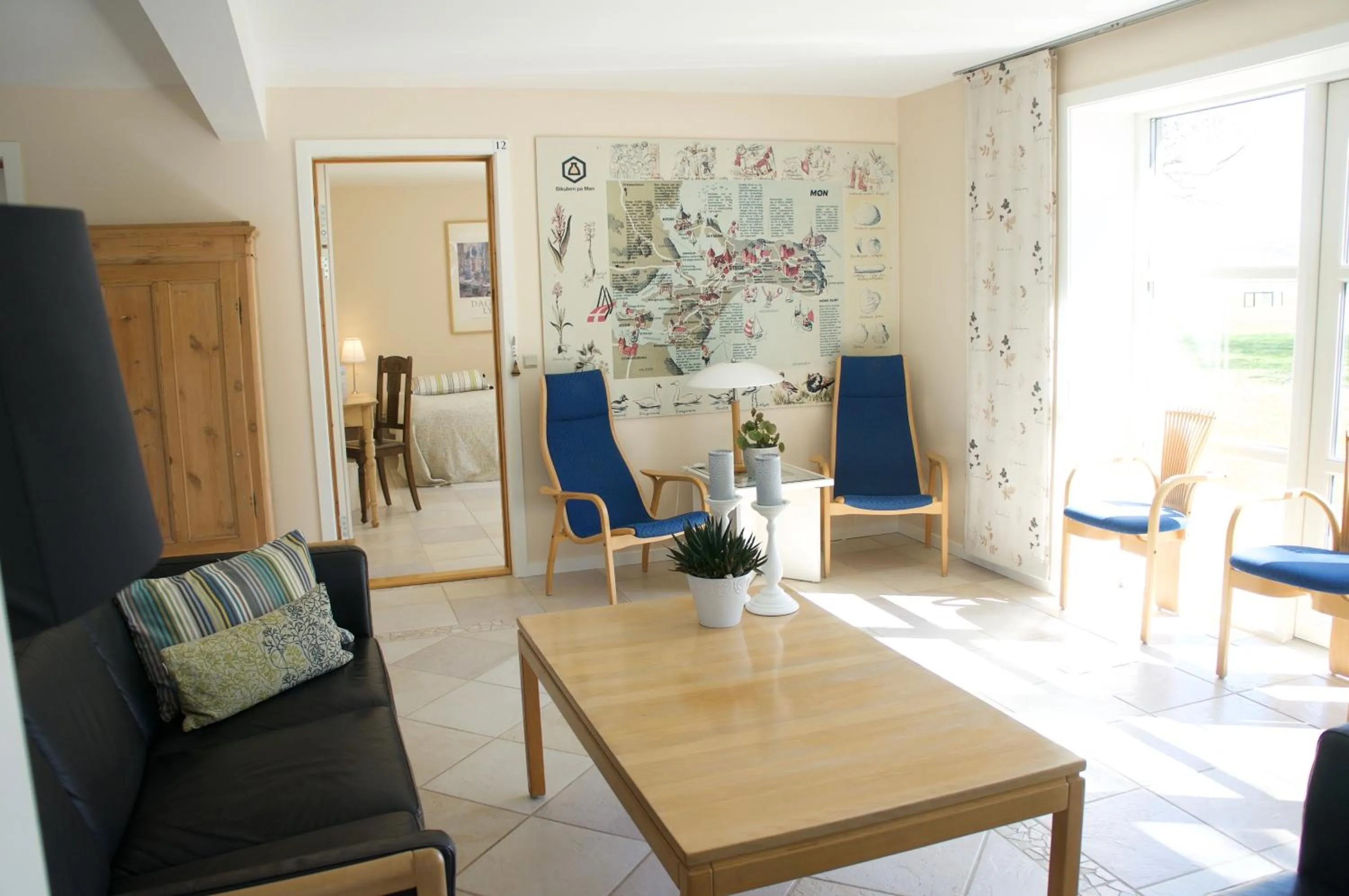 Living room in Tiendegaarden Møns Klint