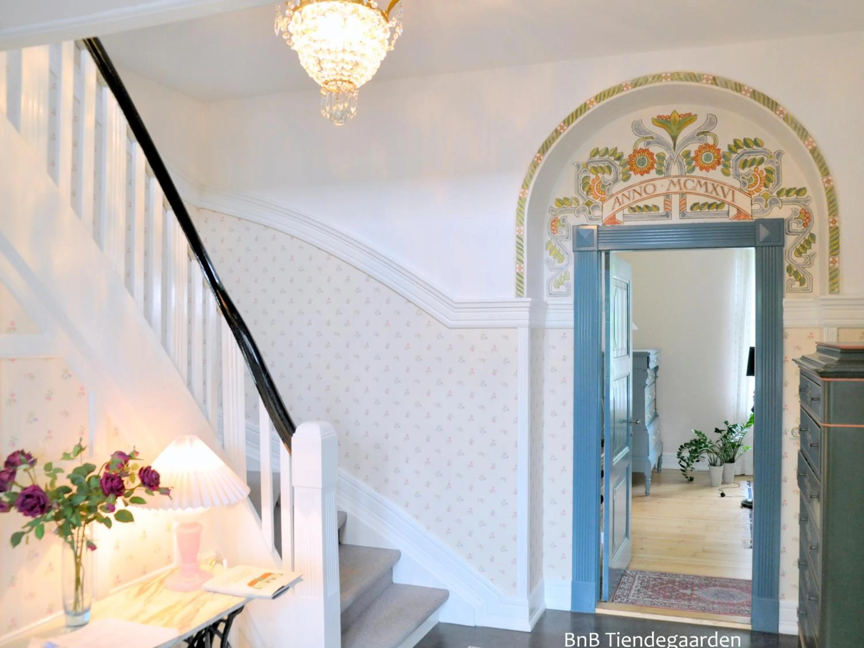 Decorative detail in Tiendegaarden Møns Klint