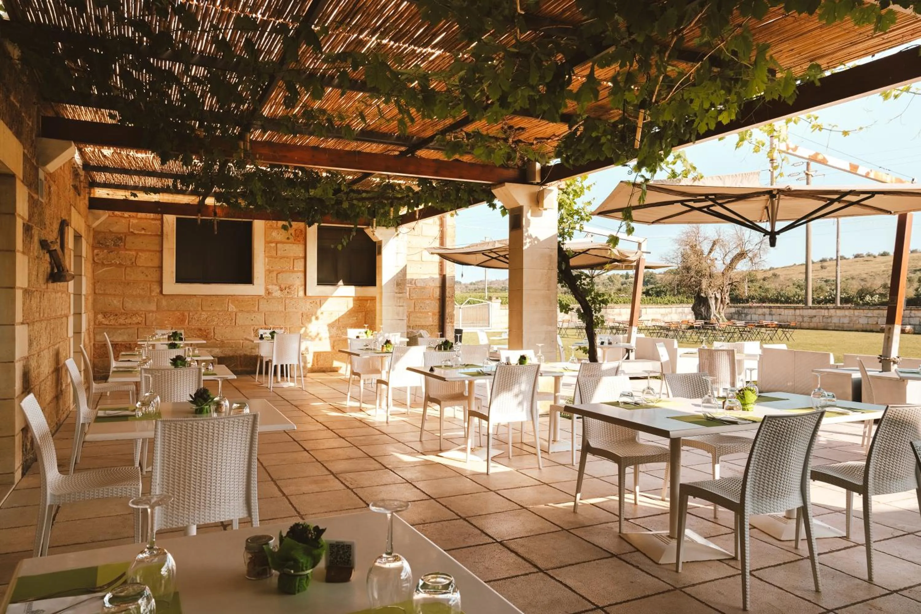 Restaurant/places to eat in Masseria Stali, The Originals Relais
