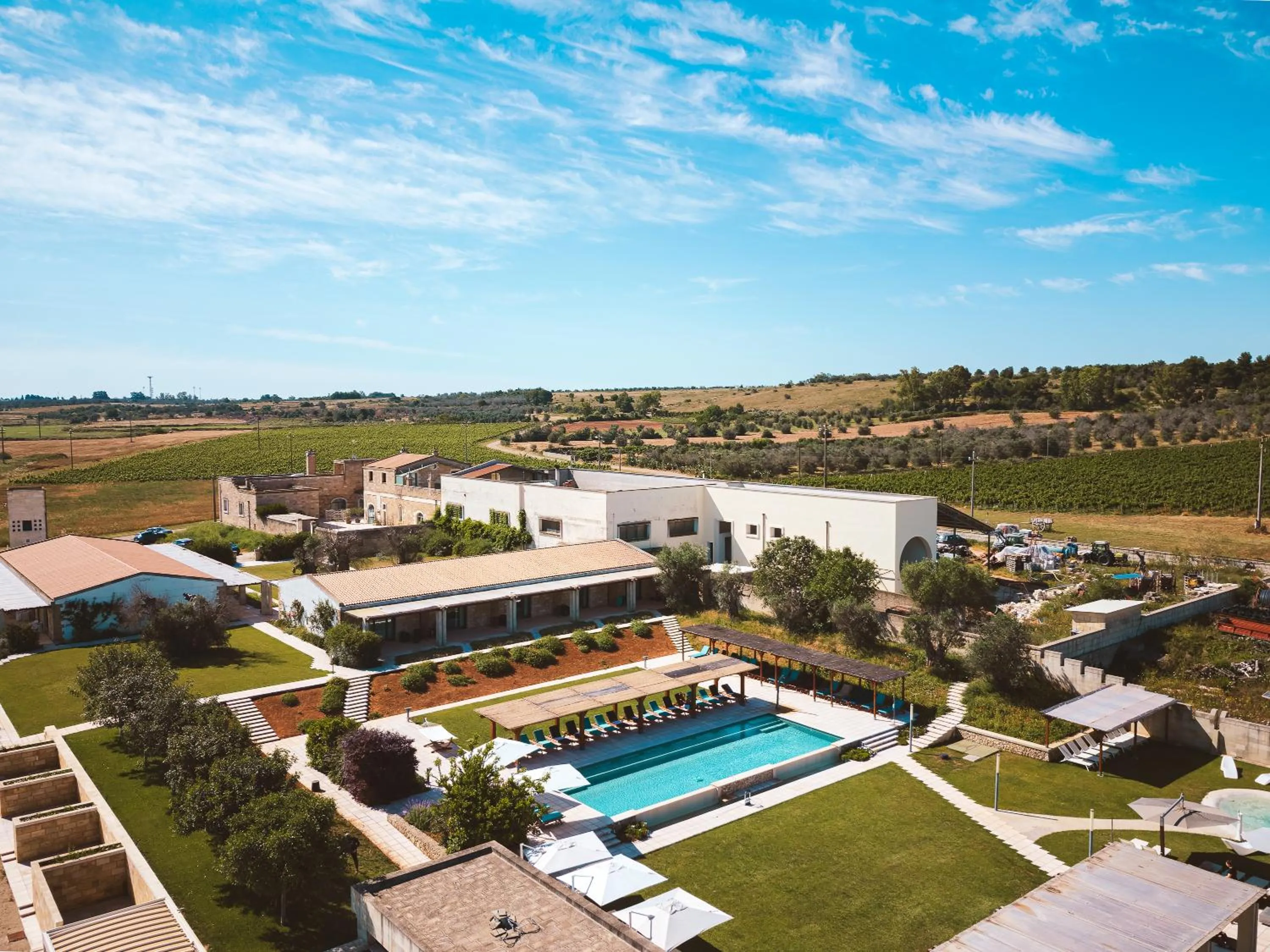 Bird's eye view in Masseria Stali, The Originals Relais