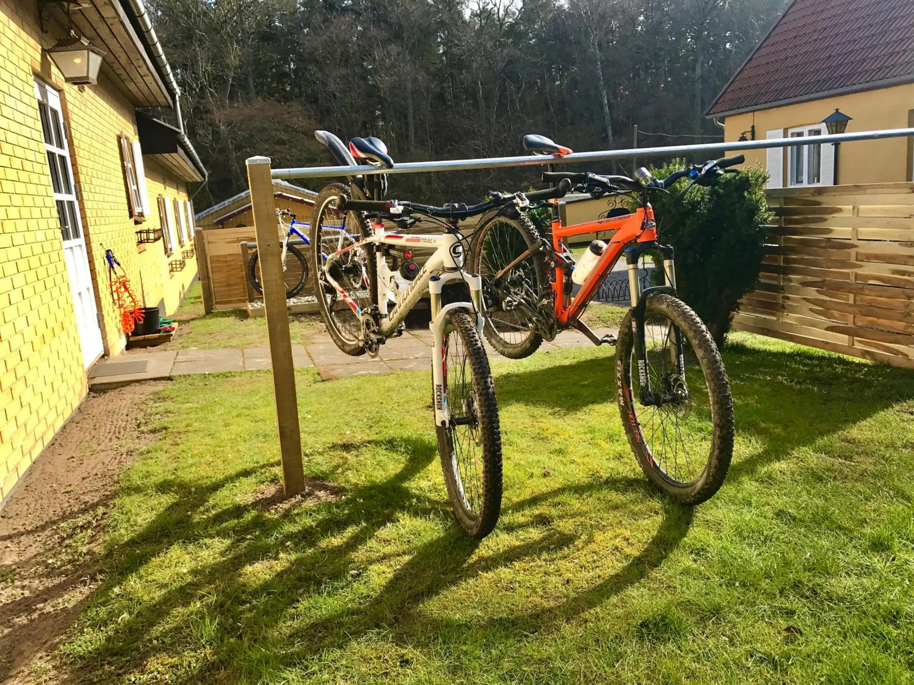 Cycling in Hotel Skovly