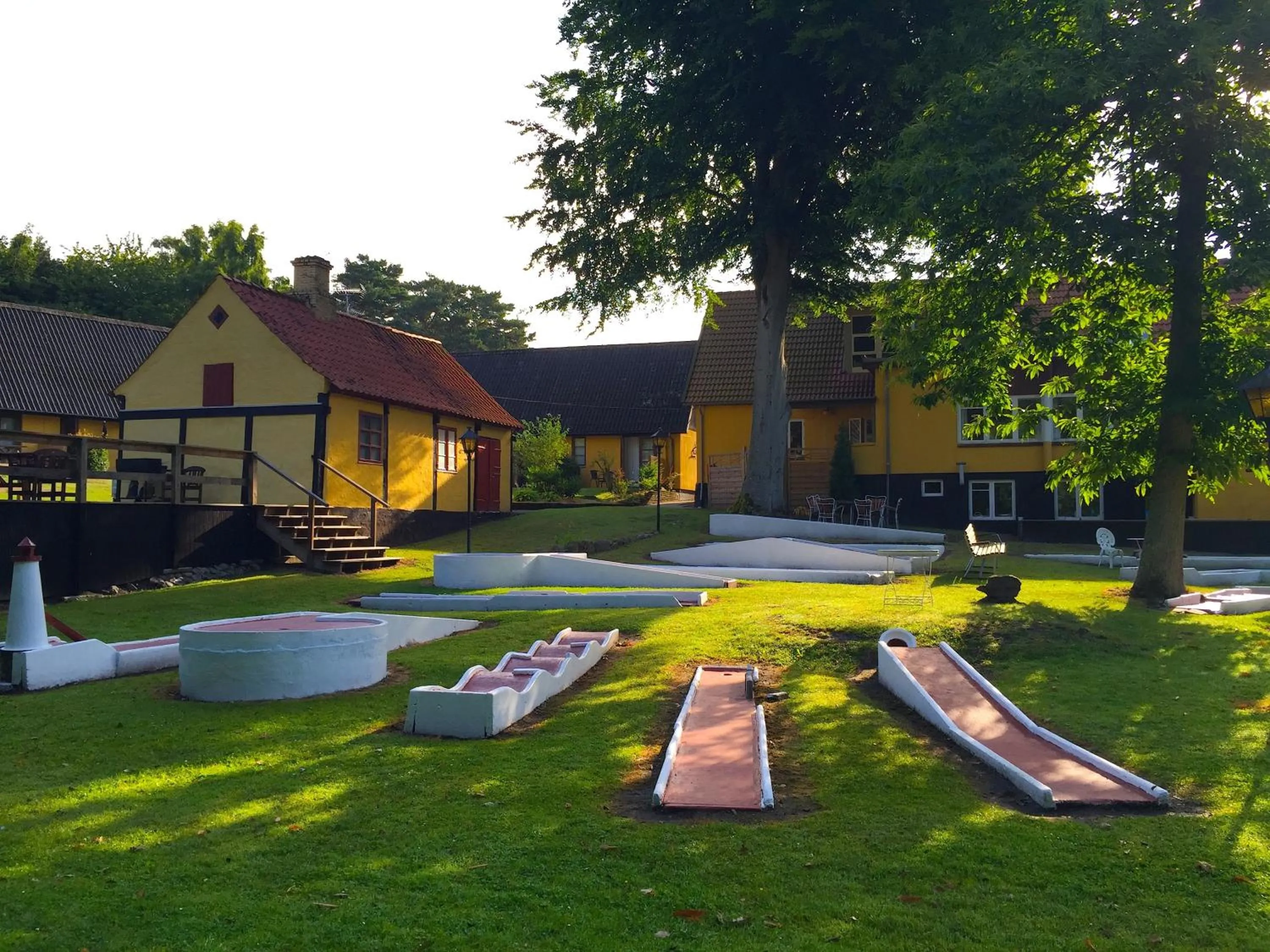 Minigolf in Hotel Skovly