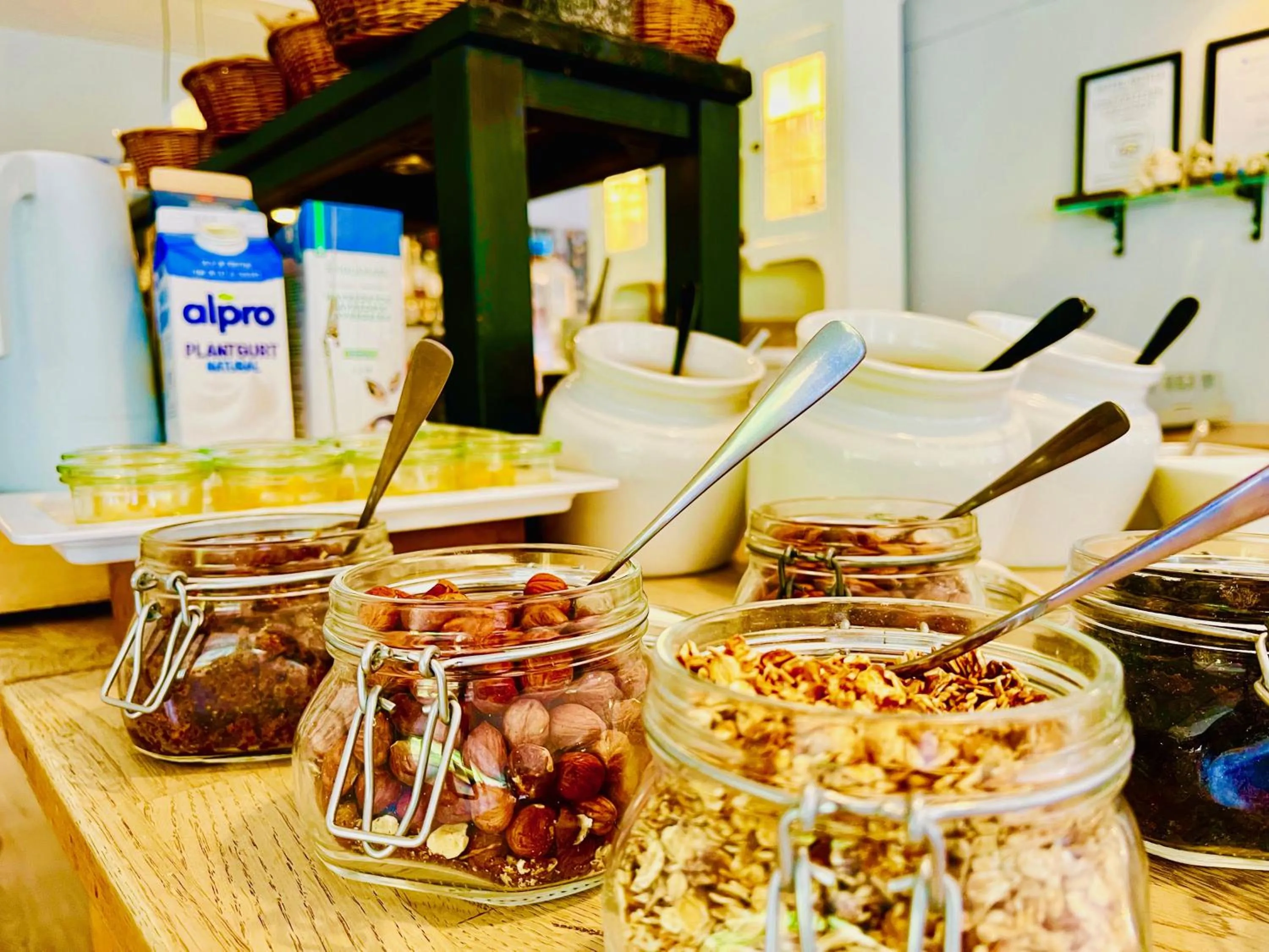 Breakfast in Hotel Skovly