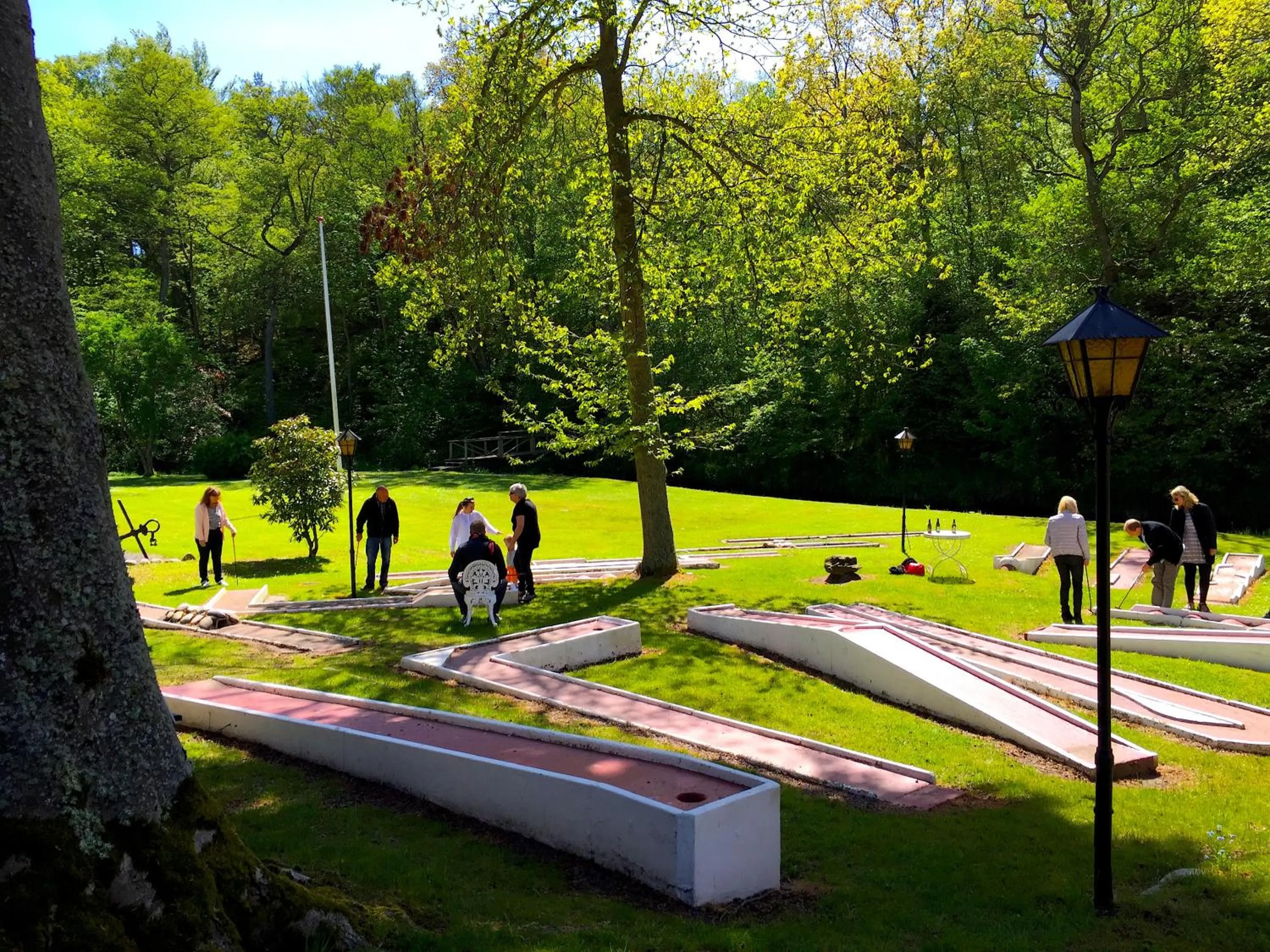 Minigolf in Hotel Skovly