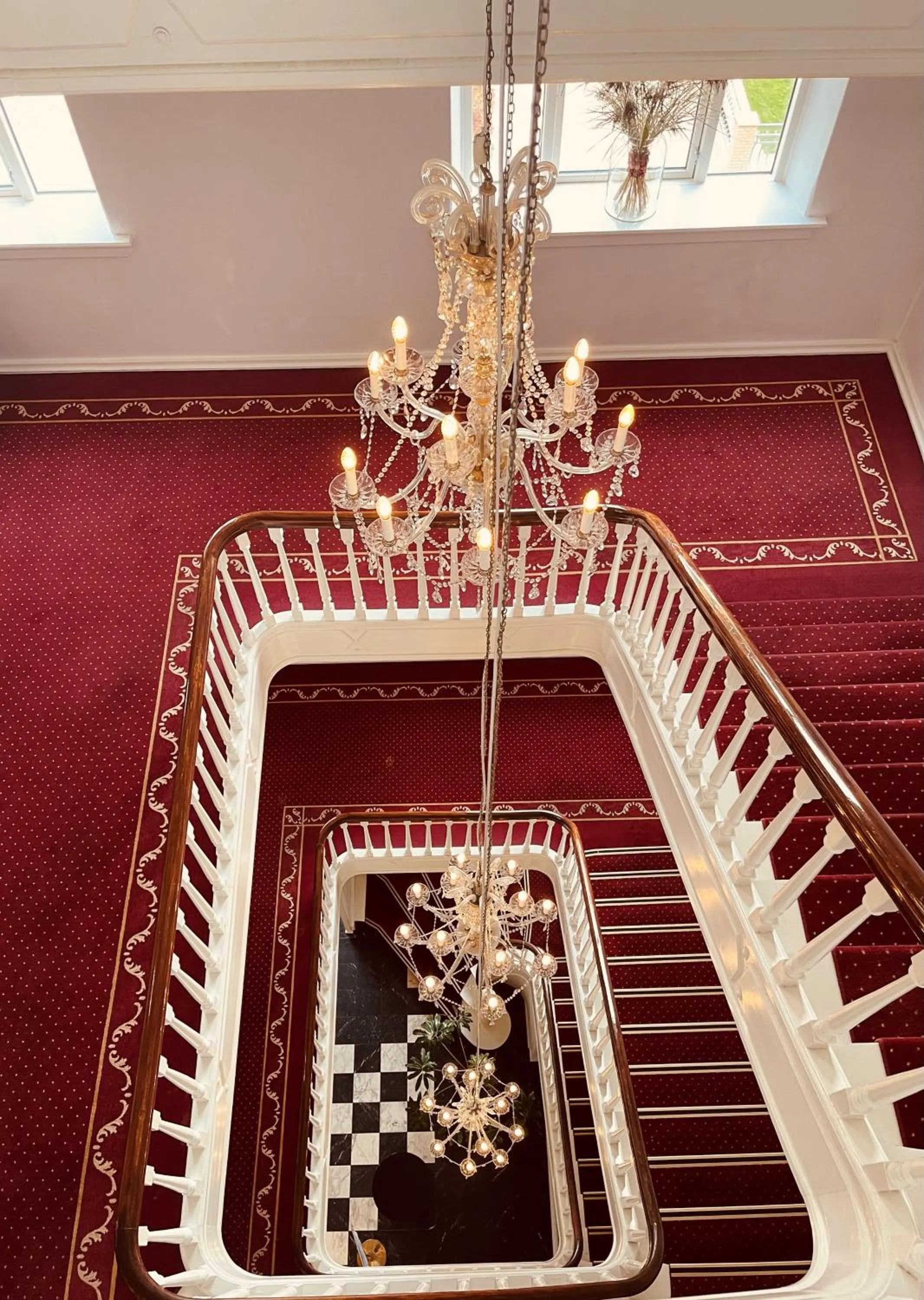 Lobby or reception in Hotel Vejlefjord