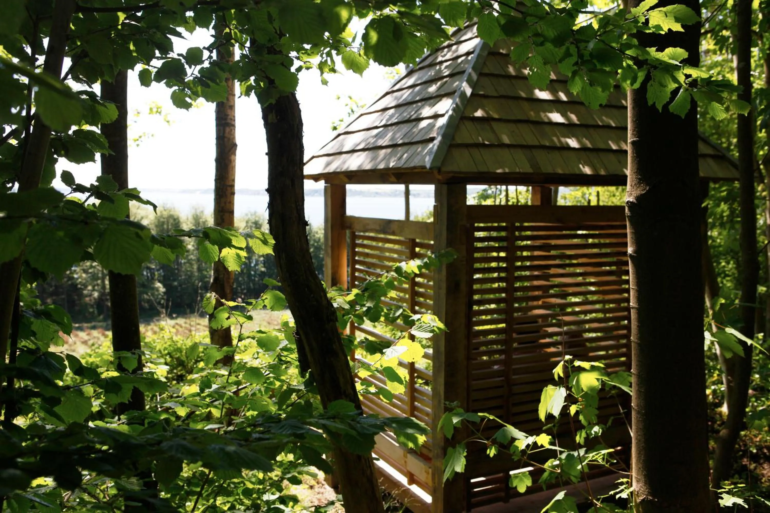 Garden in Hotel Vejlefjord