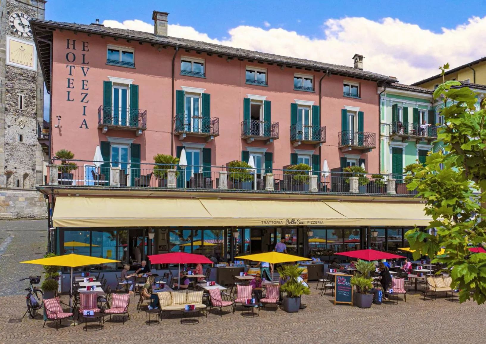 Property building in Hotel Elvezia Ascona