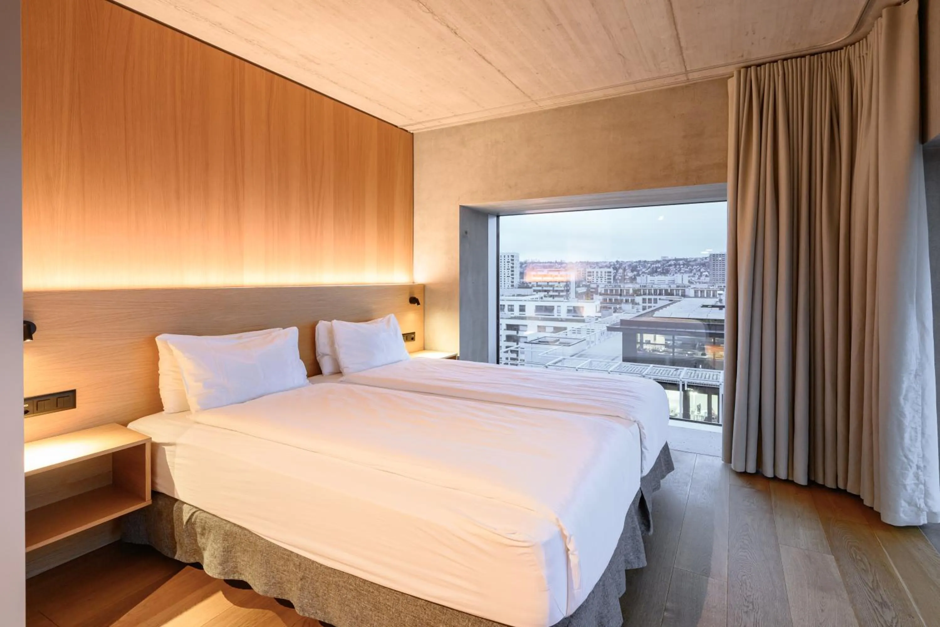 Bed in Placid Hotel Design & Lifestyle Zurich