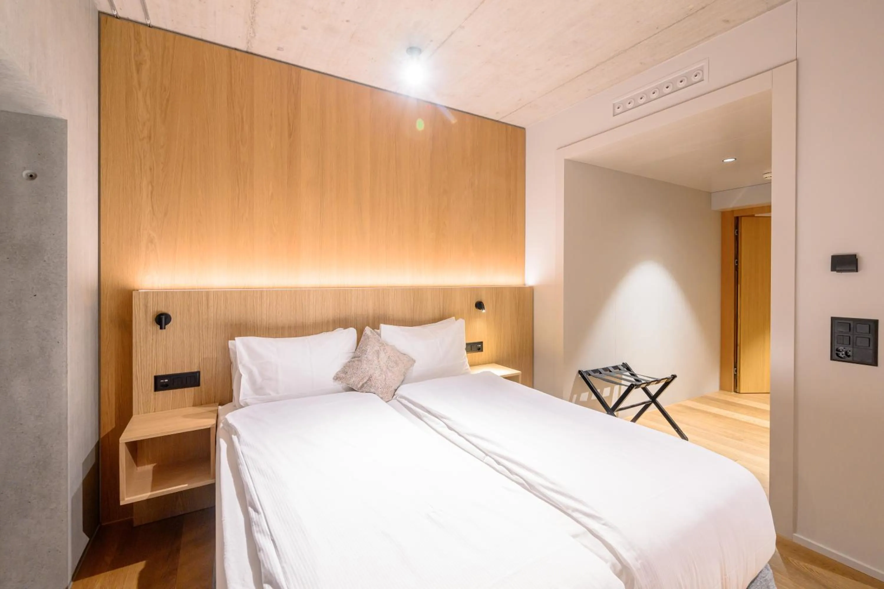 Bed in Placid Hotel Design & Lifestyle Zurich