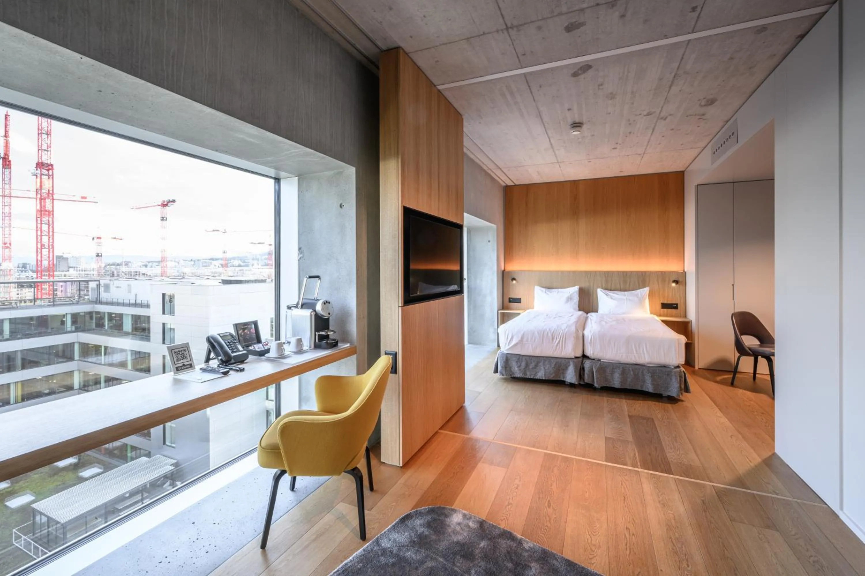 Bed in Placid Hotel Design & Lifestyle Zurich