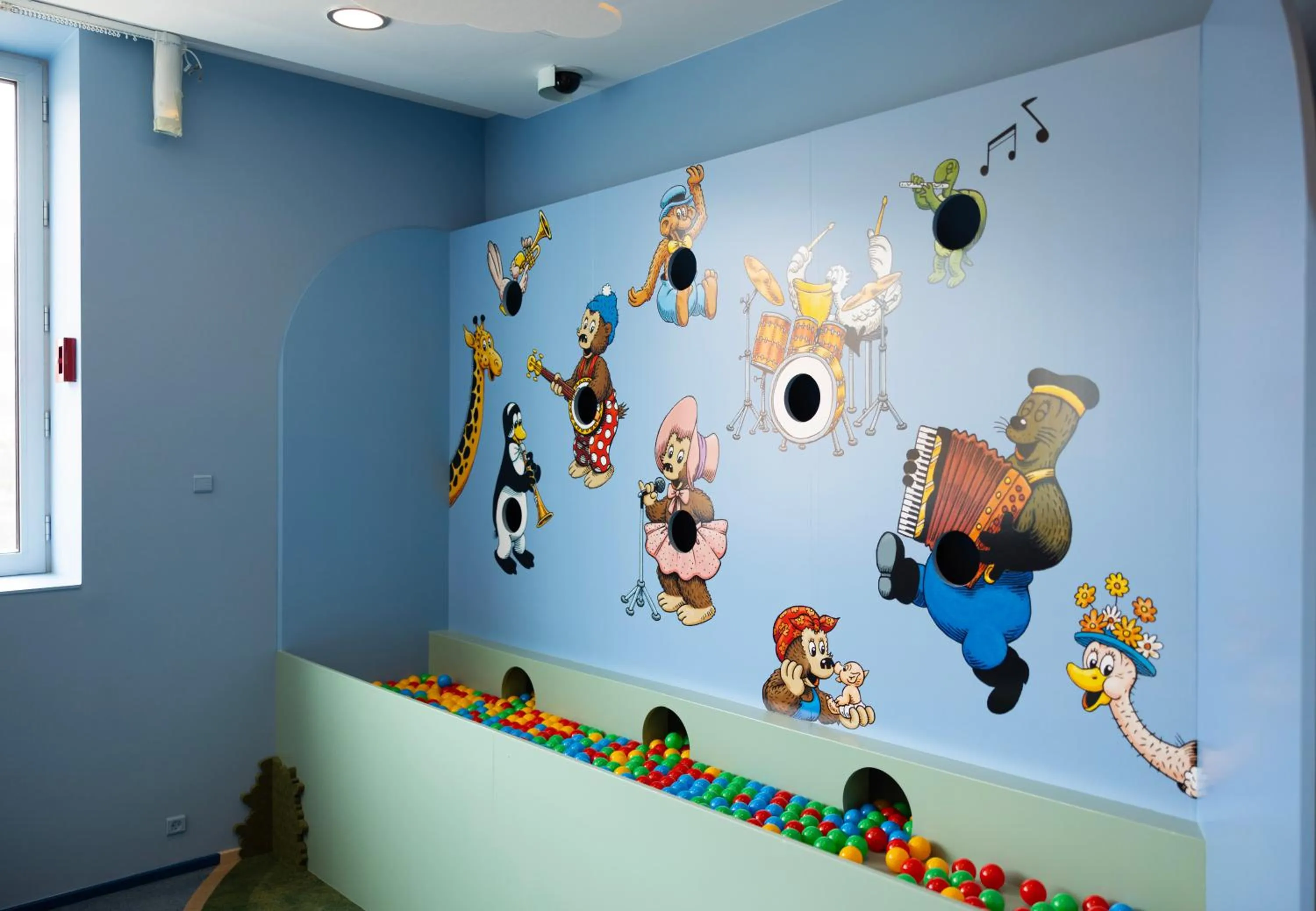 Children play ground in Tivoli Hotel