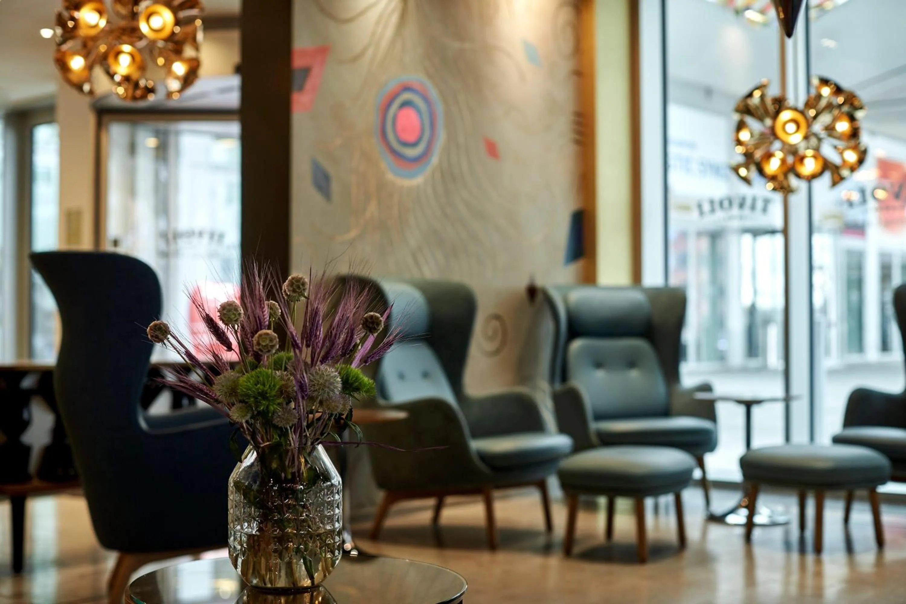 Living room in Tivoli Hotel