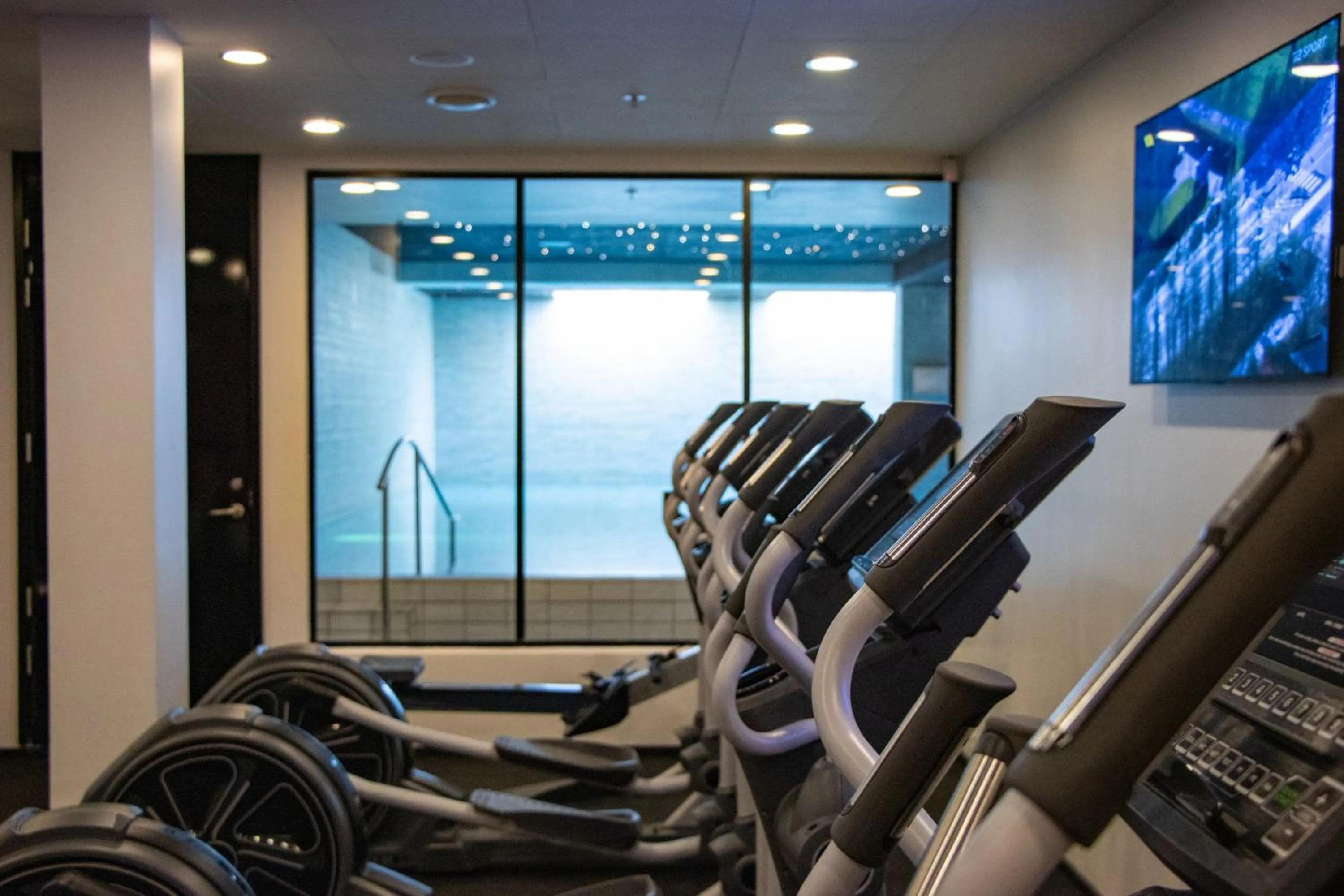 Fitness centre/facilities in Tivoli Hotel