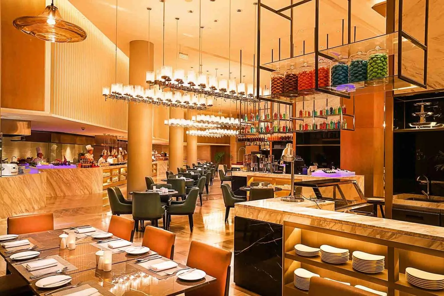 Breakfast in Grand Metropark Hotel Beijing