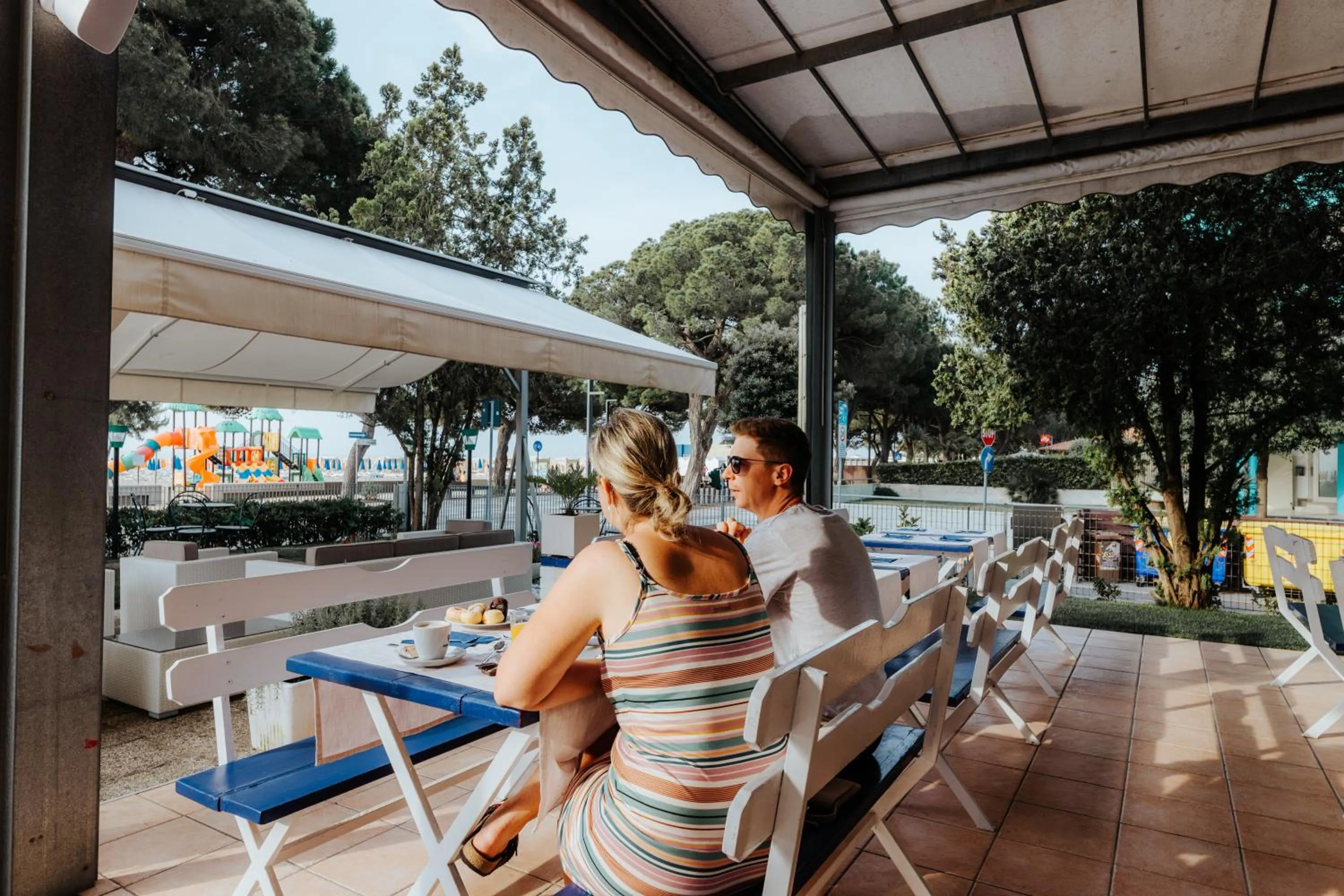 Breakfast in Hotel Villa Franca