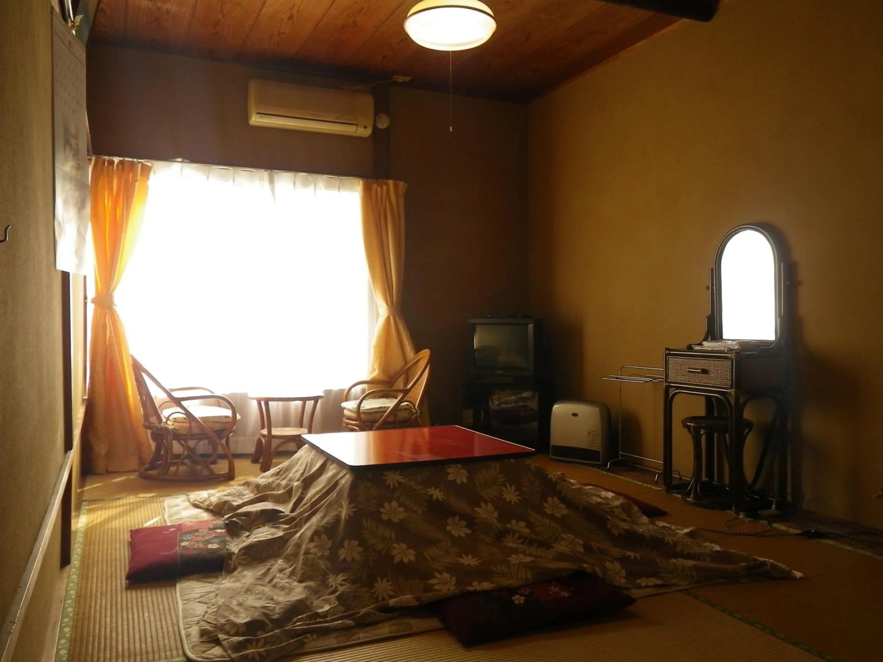 Photo of the whole room, Bed in Fukushimakan