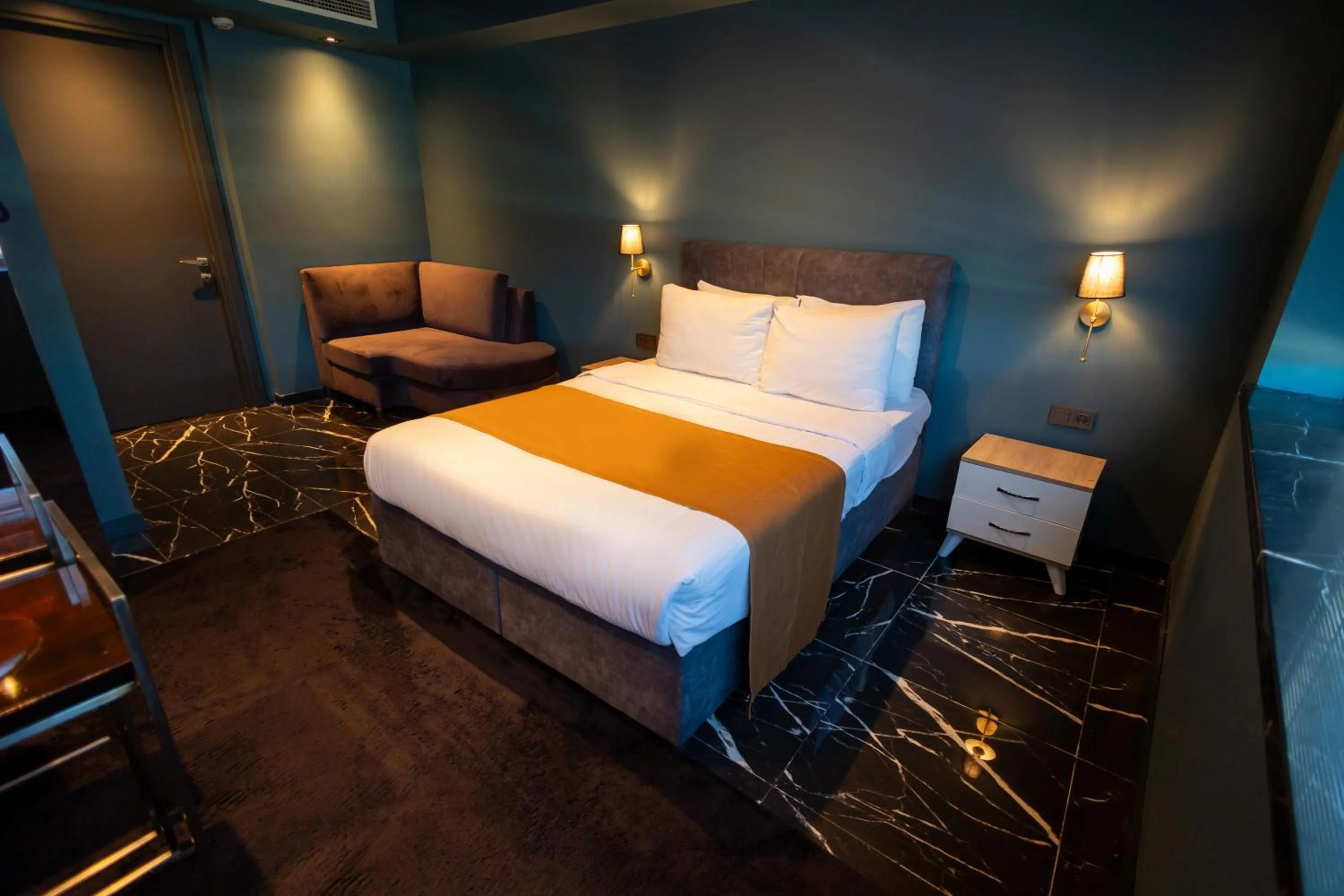 Bed in Mas Suites Nisantasi