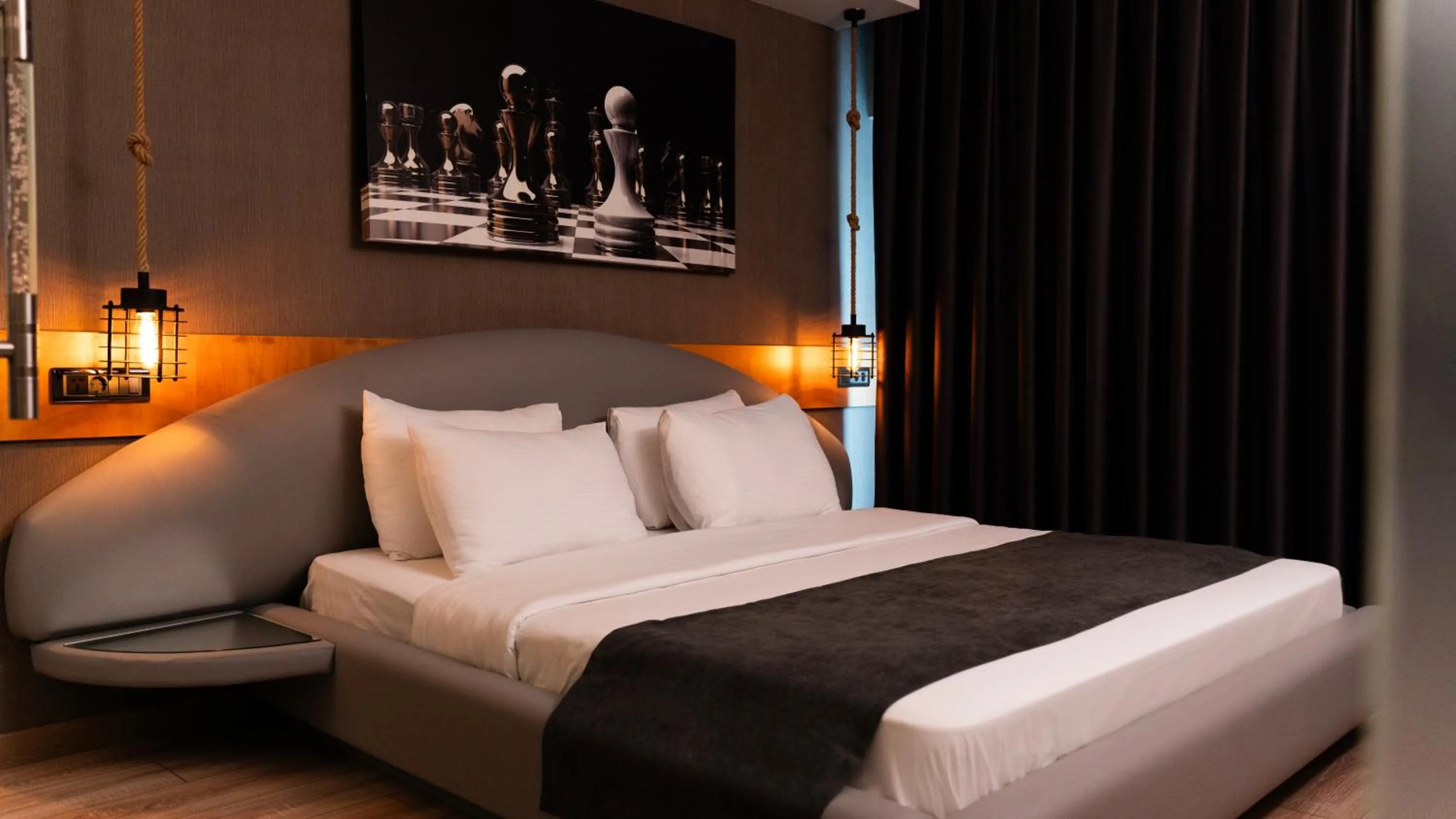 Bed in Mas Suites Nisantasi