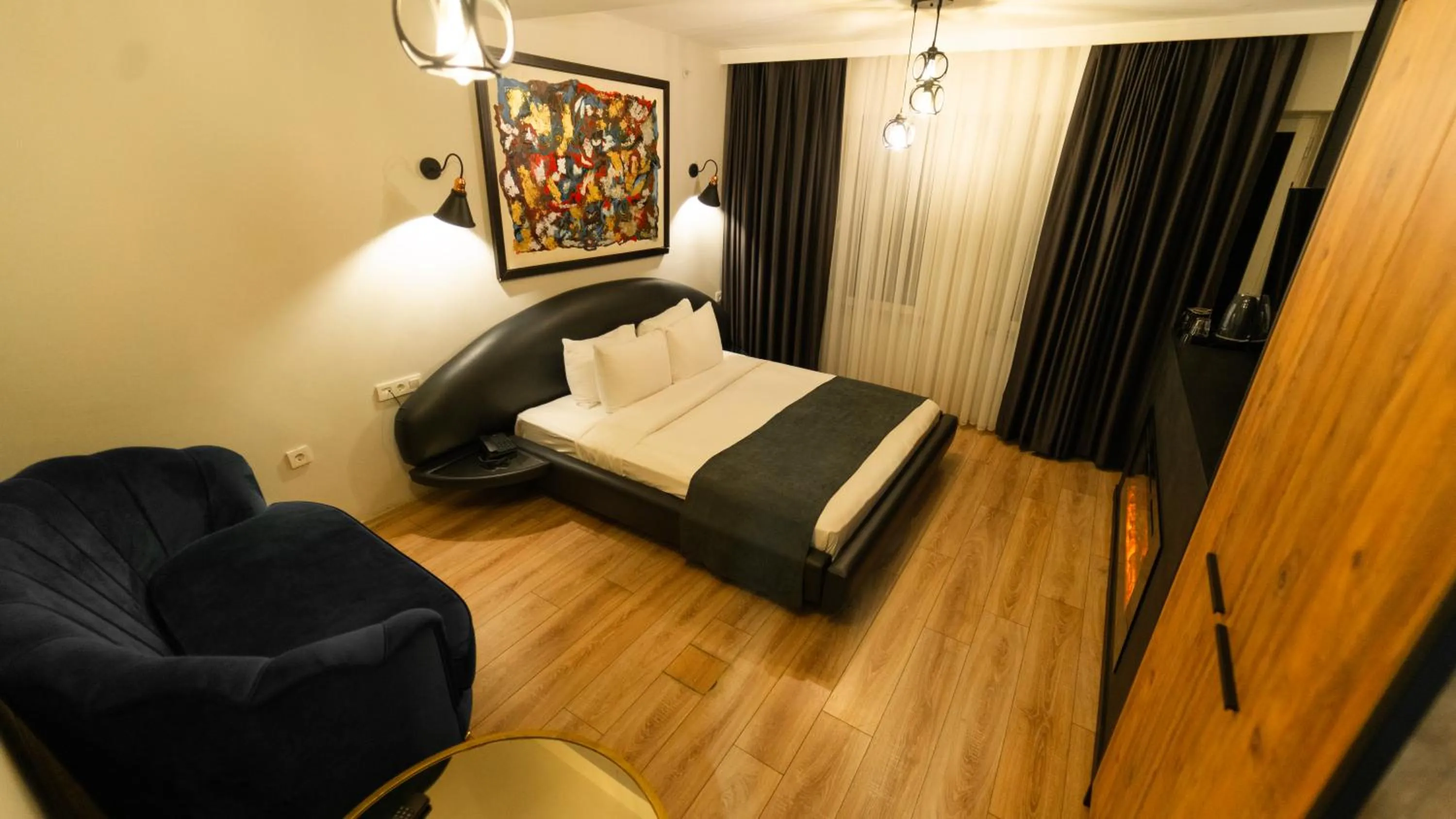 Bed in Mas Suites Nisantasi