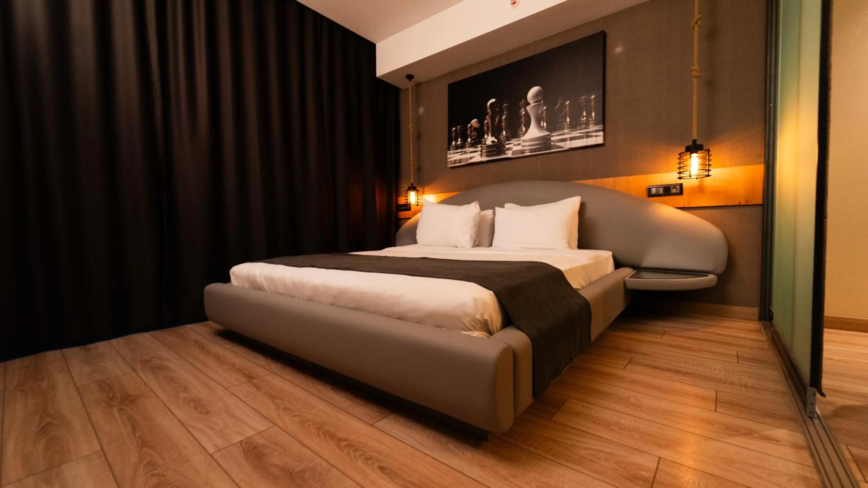 Bed in Mas Suites Nisantasi