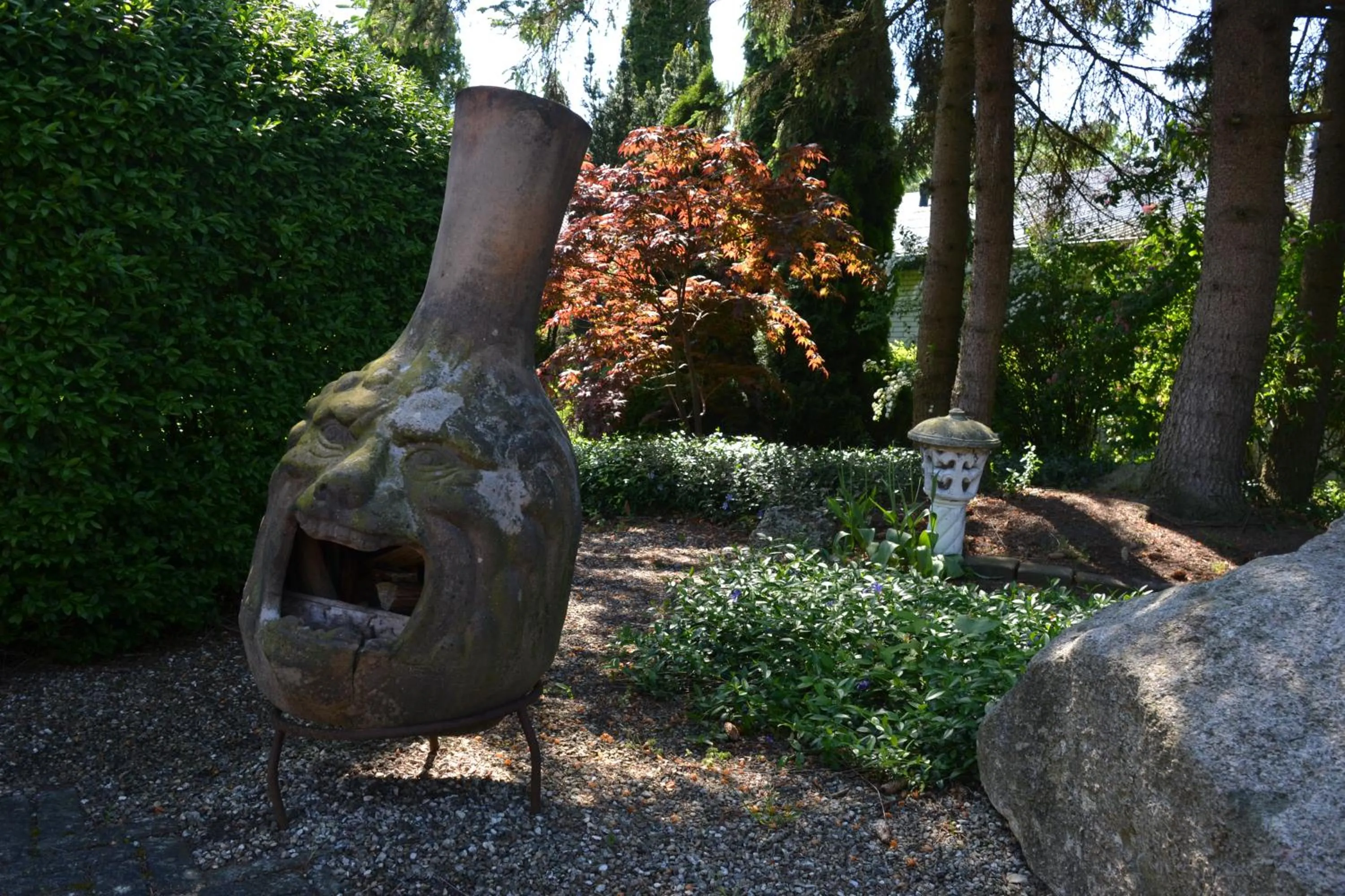 Garden in Dalby Hotel