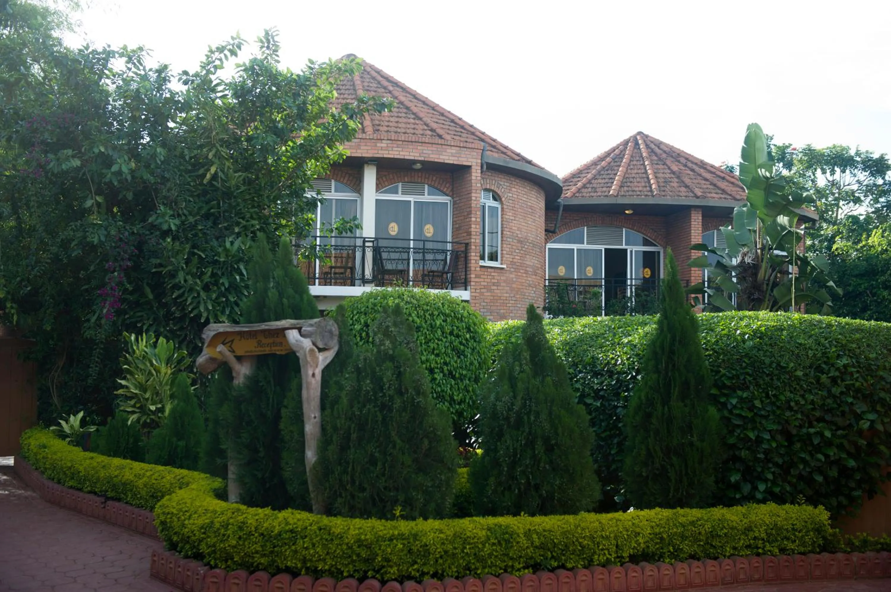 Natural landscape in Hotel Chez Lando