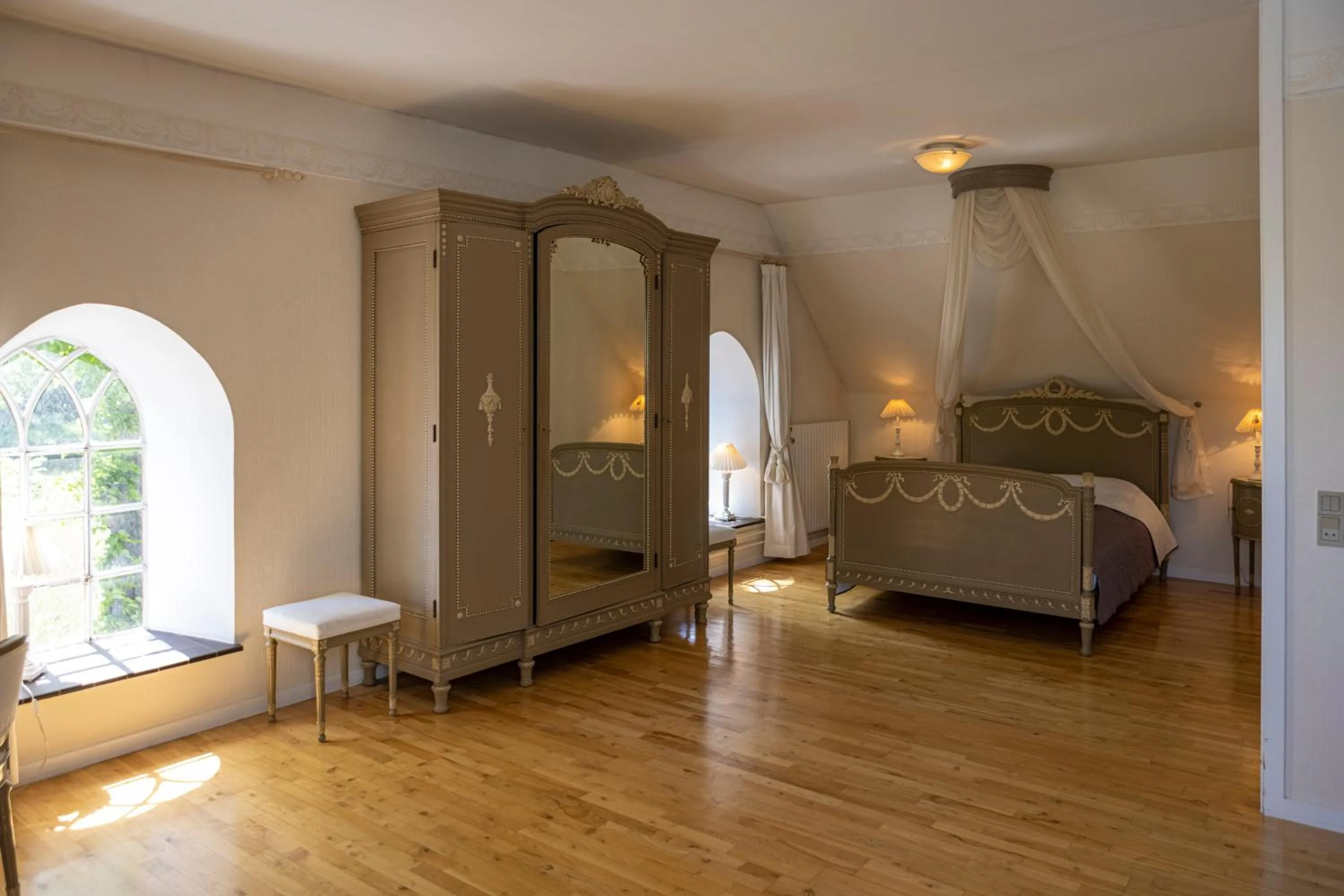 Bed in Sonnerupgaard Hotel & Konference