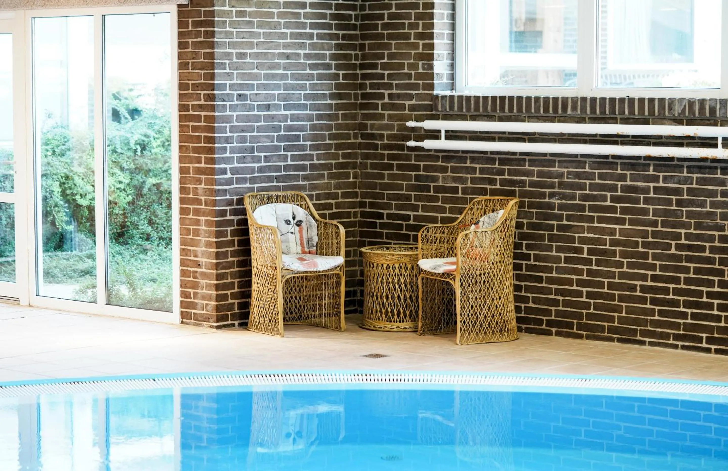 Swimming pool in Hotel Pejsegaarden