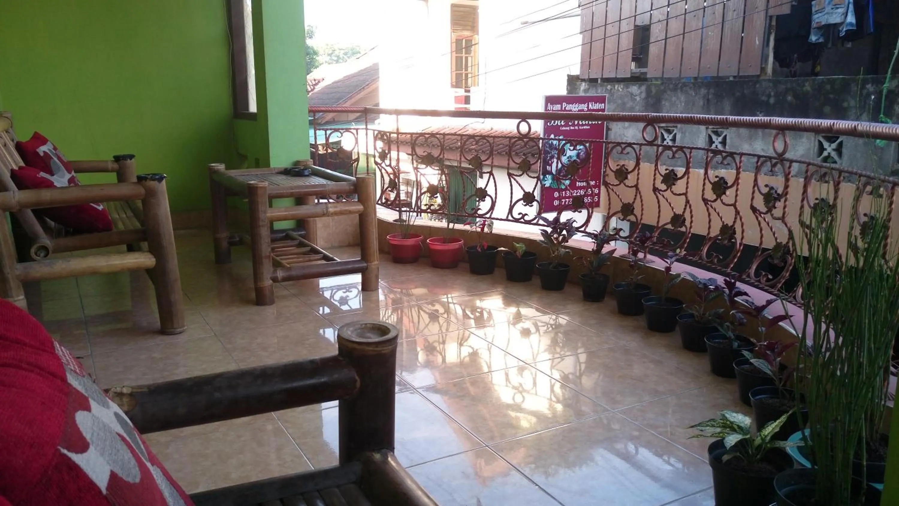 Patio in Grapyak Homestay Syariah