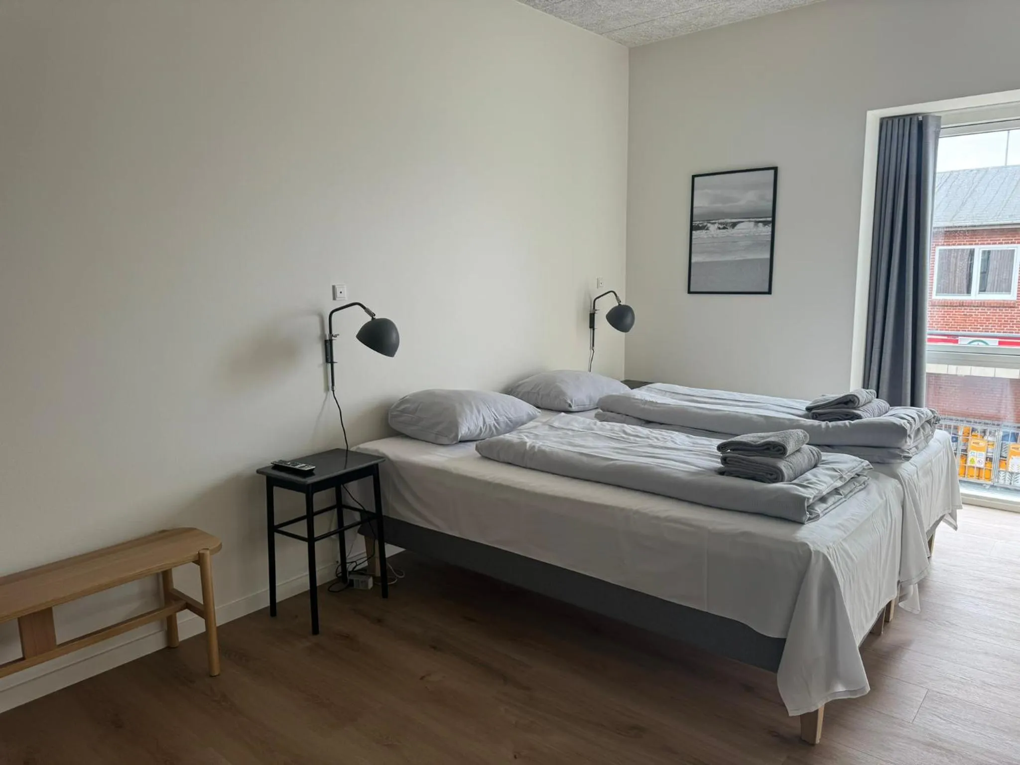 Bed in Hvide Sande Hotel