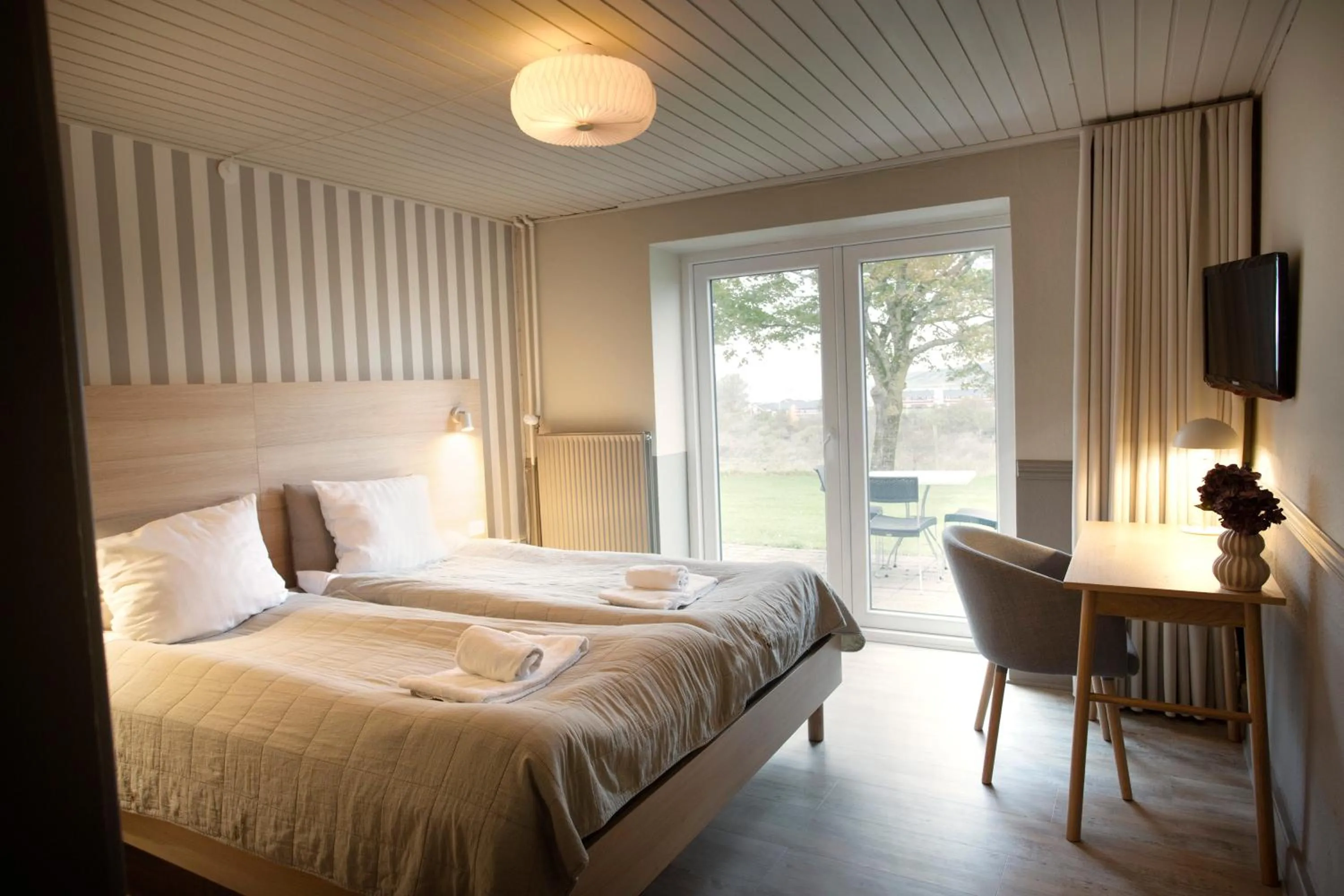 Bed in HotelVFjorden