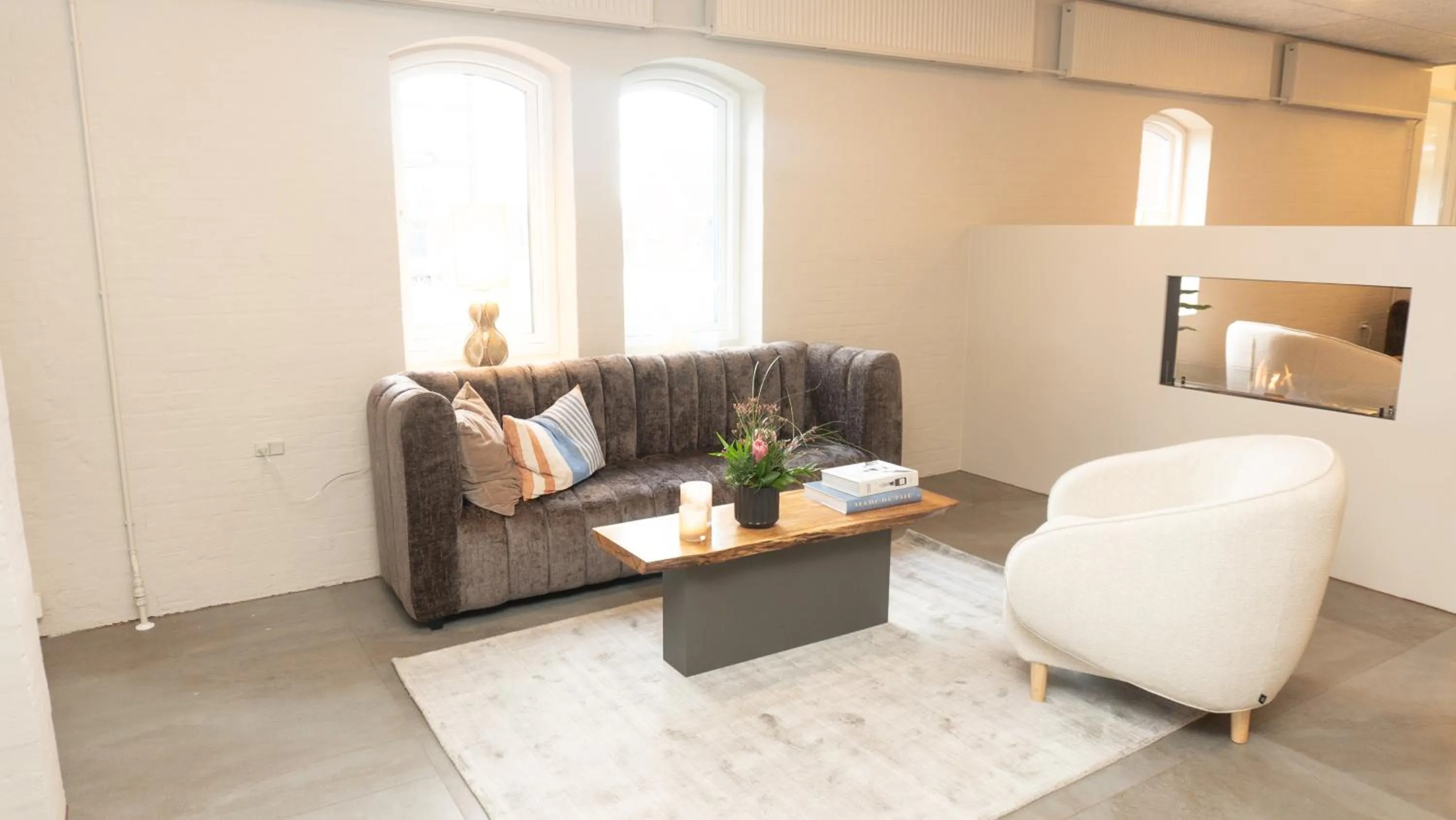 Seating area in HotelVFjorden