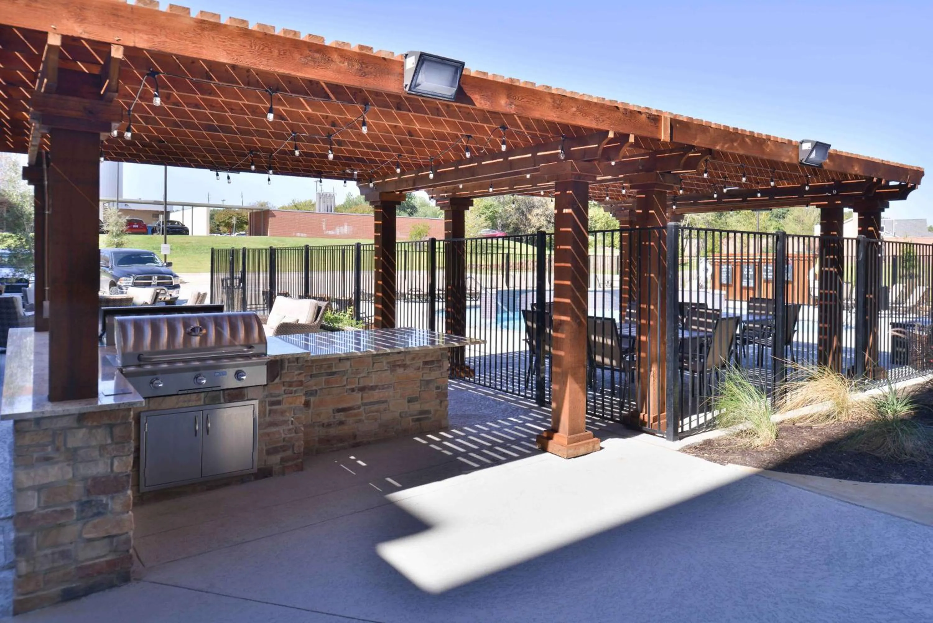 Patio in Homewood Suites by Hilton Trophy Club Southlake