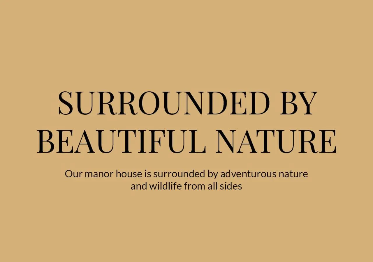 Text overlay in Nørre Vosborg Hotel & Gastronomi