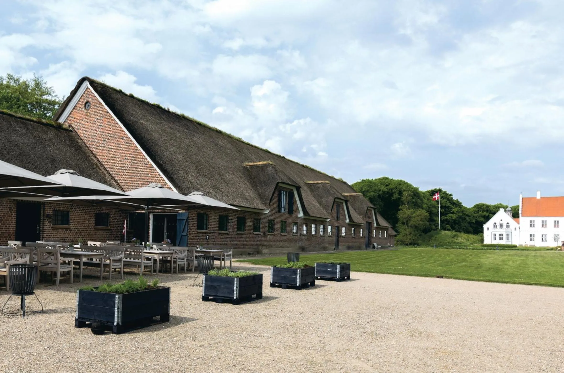Property building in Nørre Vosborg Hotel & Gastronomi