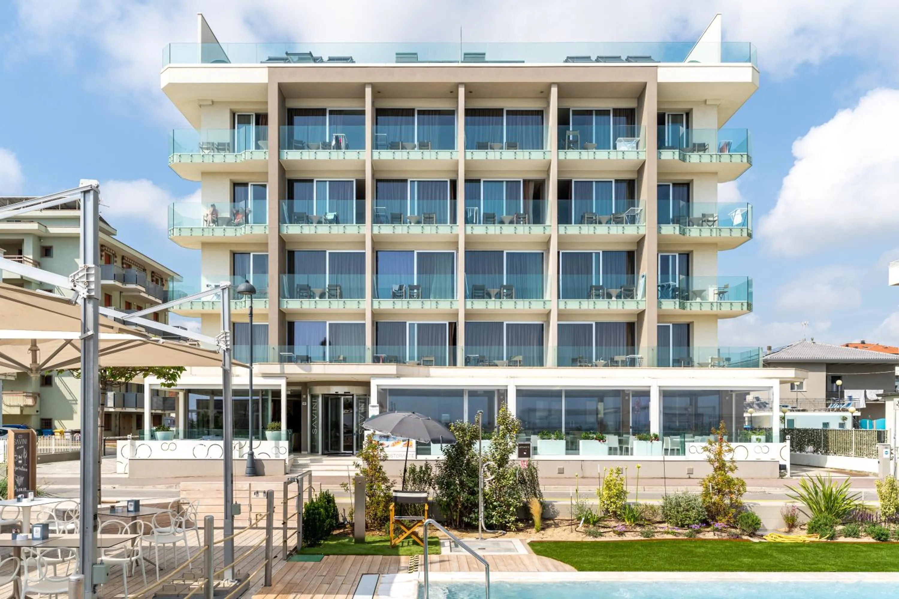 Property building in Hotel Savini