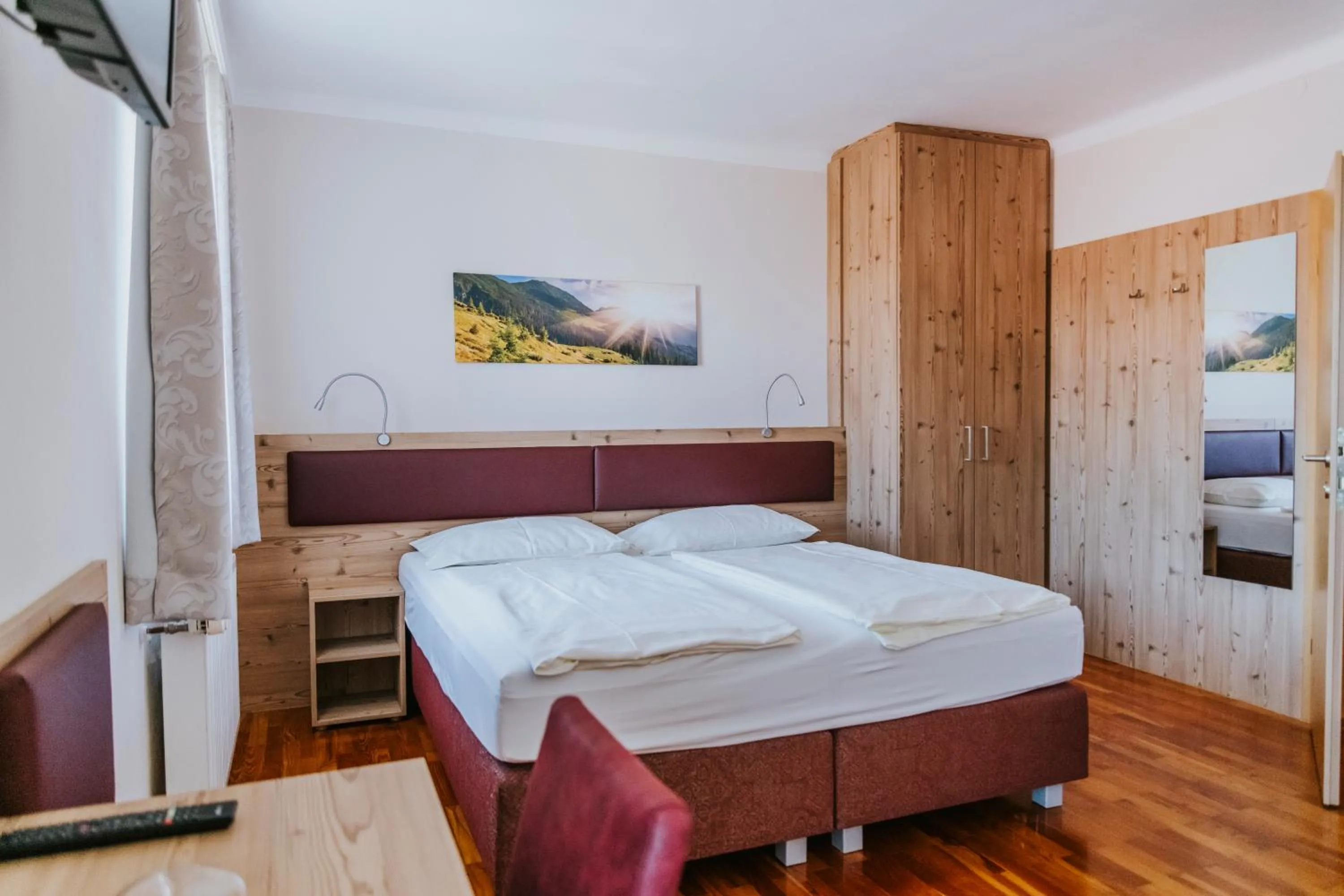 Bedroom, Bed in Gasthaus zur Waldschenke