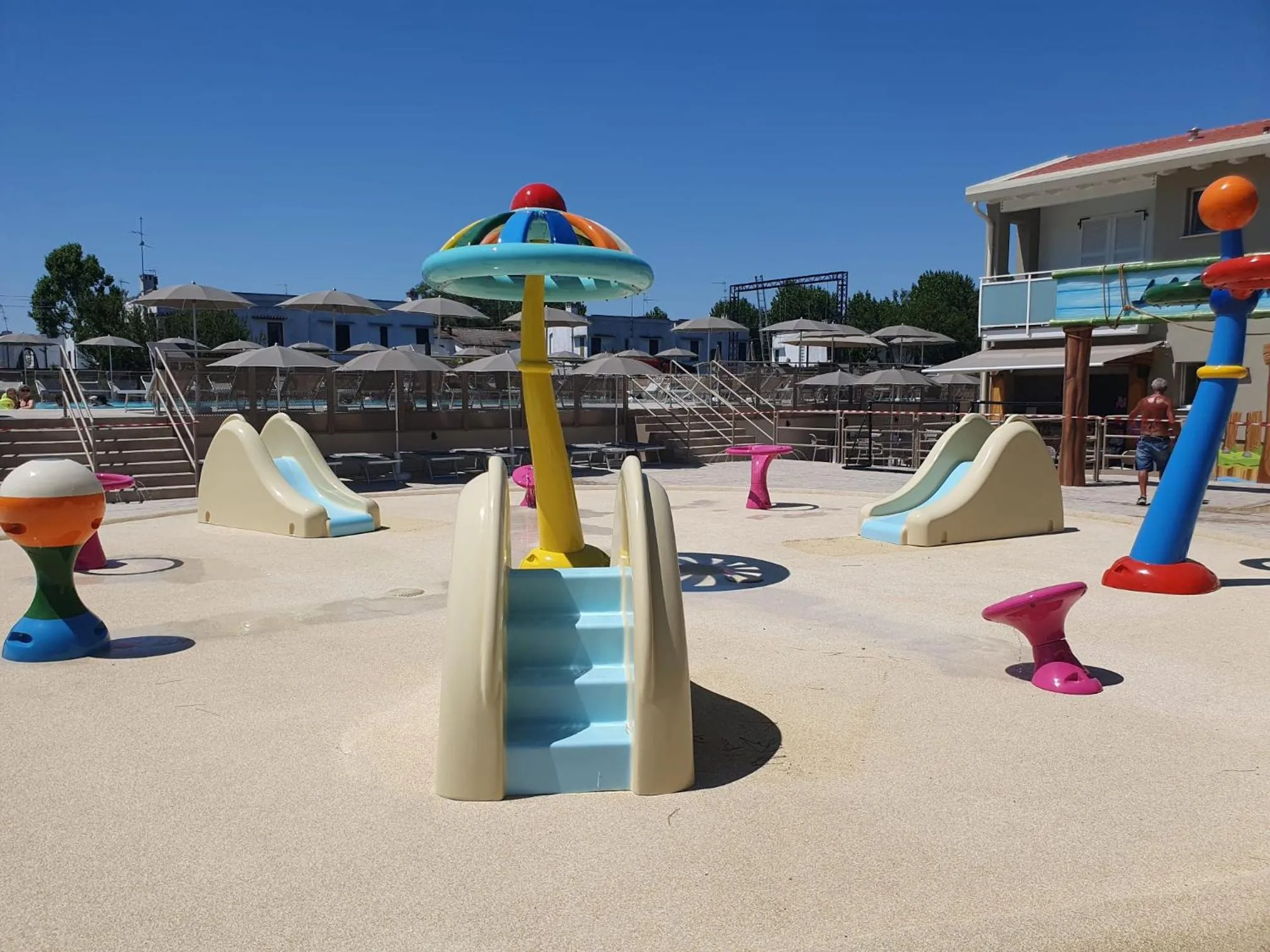 Aqua park in Park Gallanti