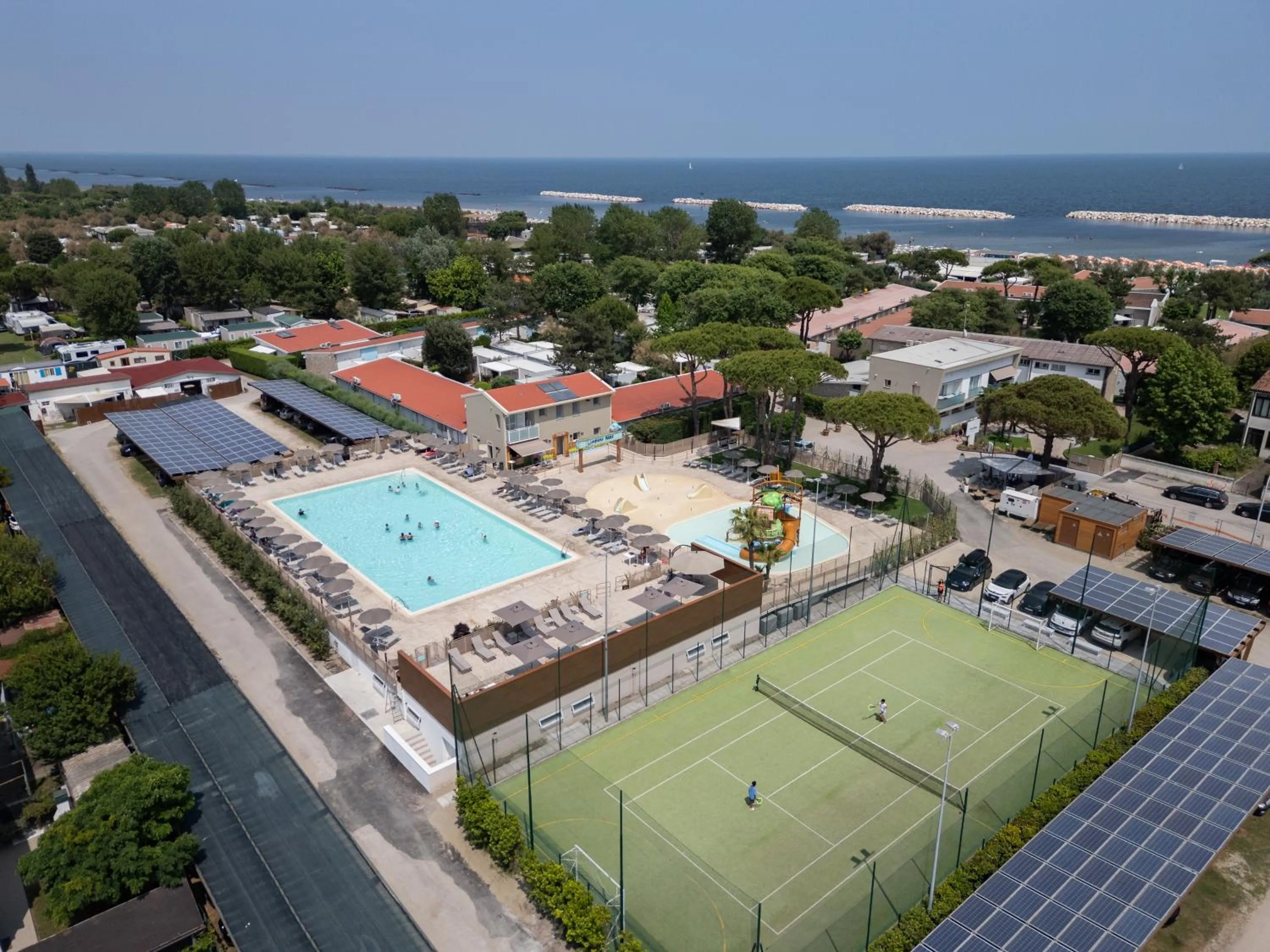 Bird's eye view in Park Gallanti