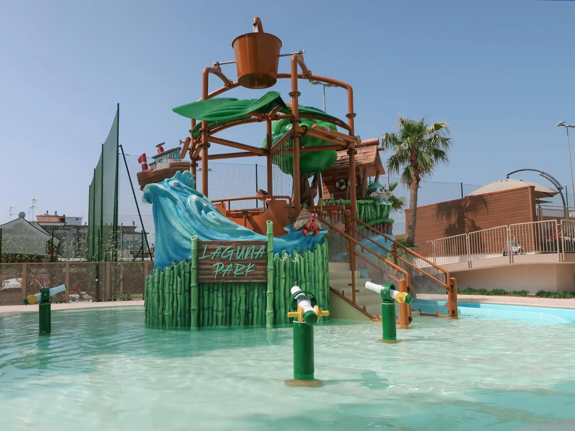 Aqua park in Park Gallanti